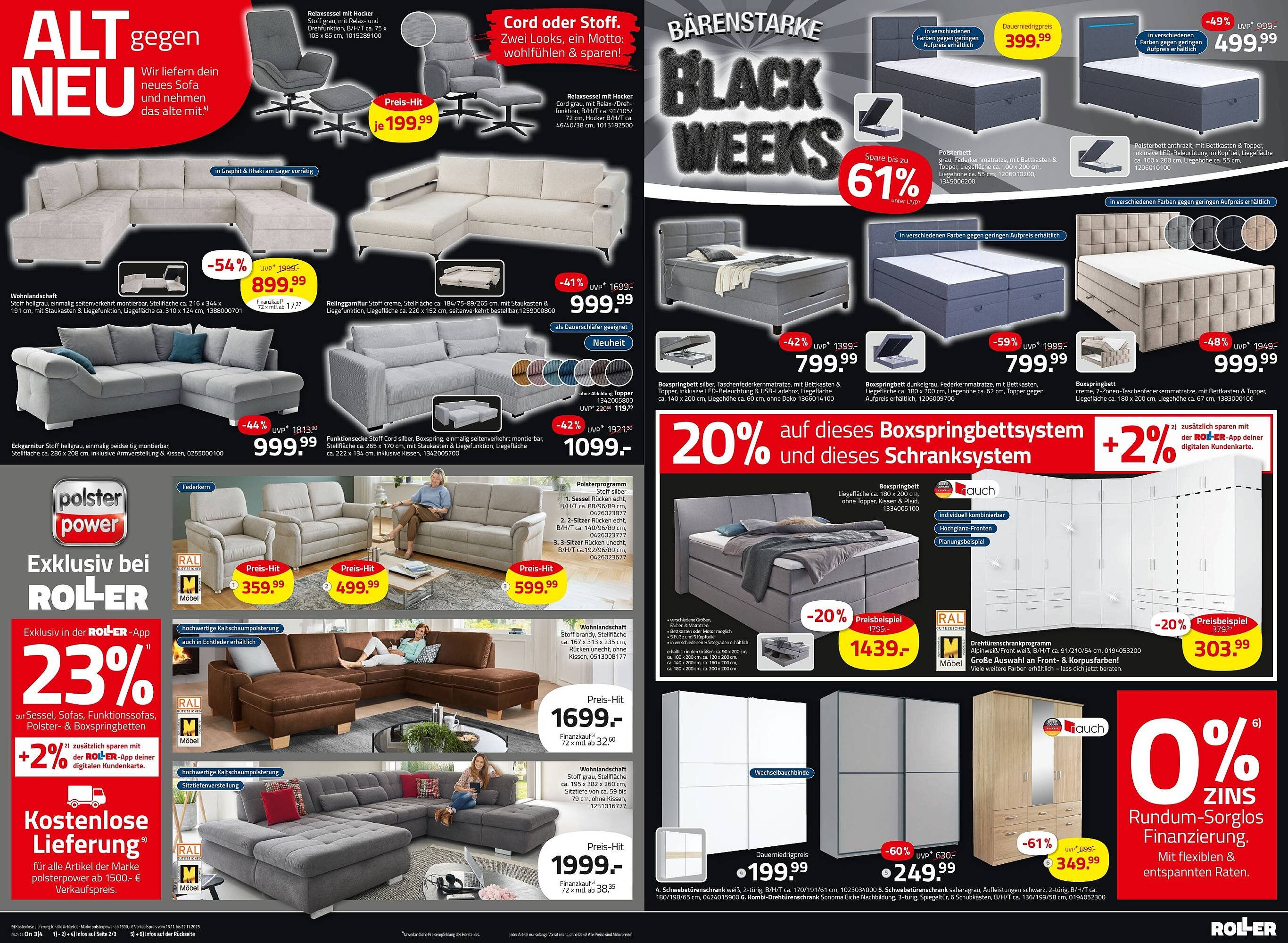 ROLLER Prospekt