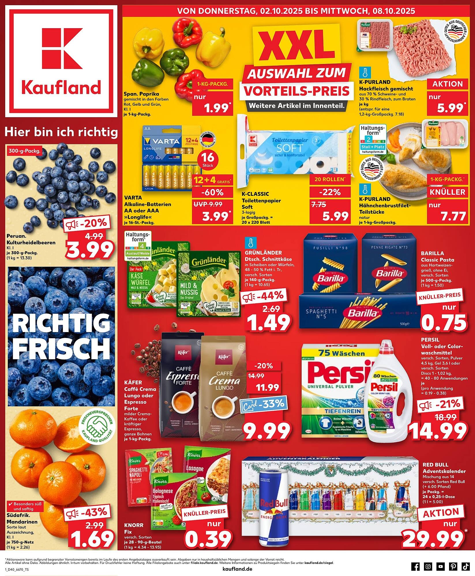 Kaufland Prospekt (2025-10-02 - 2025-10-08) | 1
