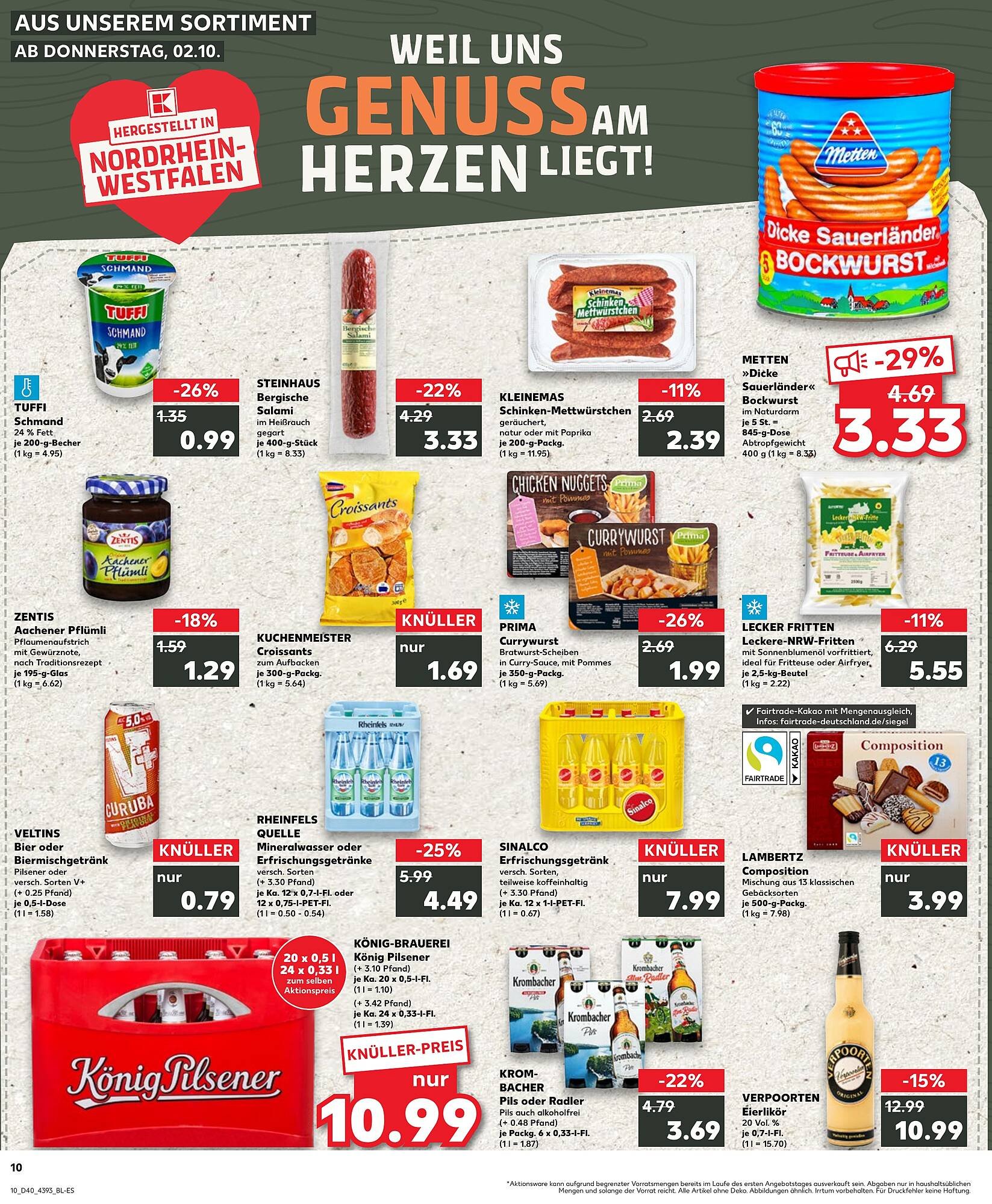Kaufland Prospekt (2025-10-02 - 2025-10-08) | 10