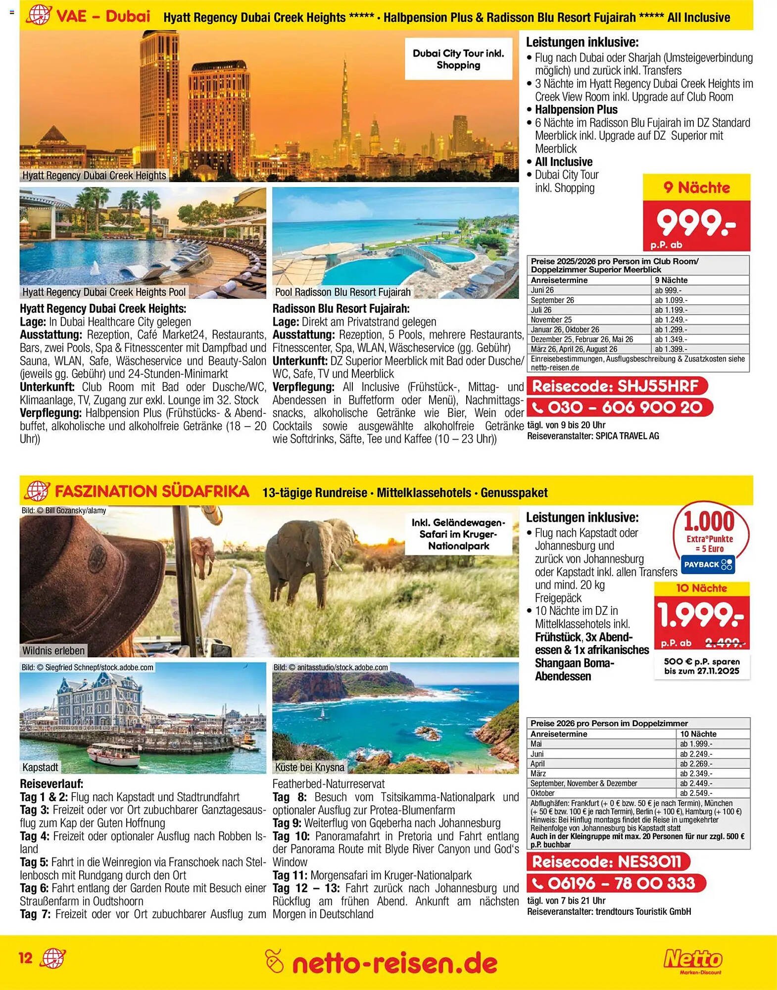 Netto Reisen Prospekt (2025-10-30 - 2025-11-30)