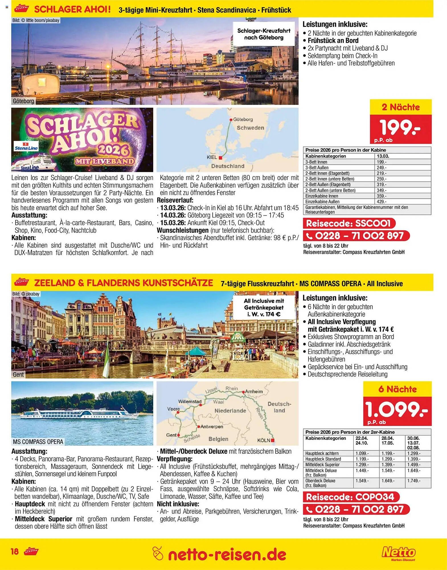 Netto Reisen Prospekt (2025-10-30 - 2025-11-30)