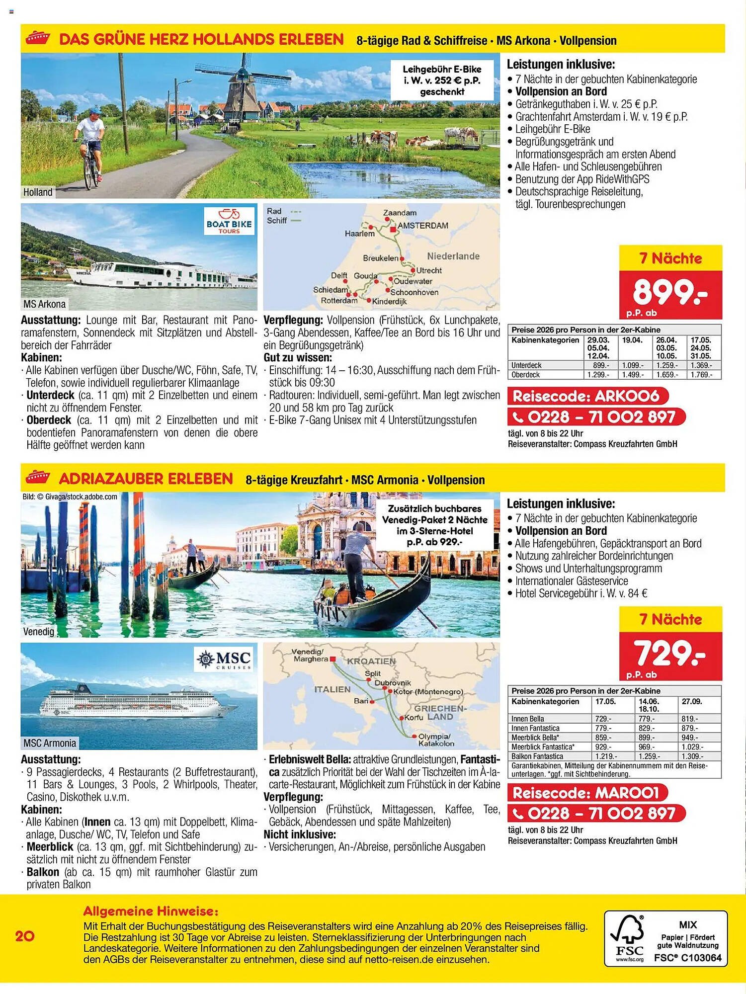 Netto Reisen Prospekt (2025-10-30 - 2025-11-30)