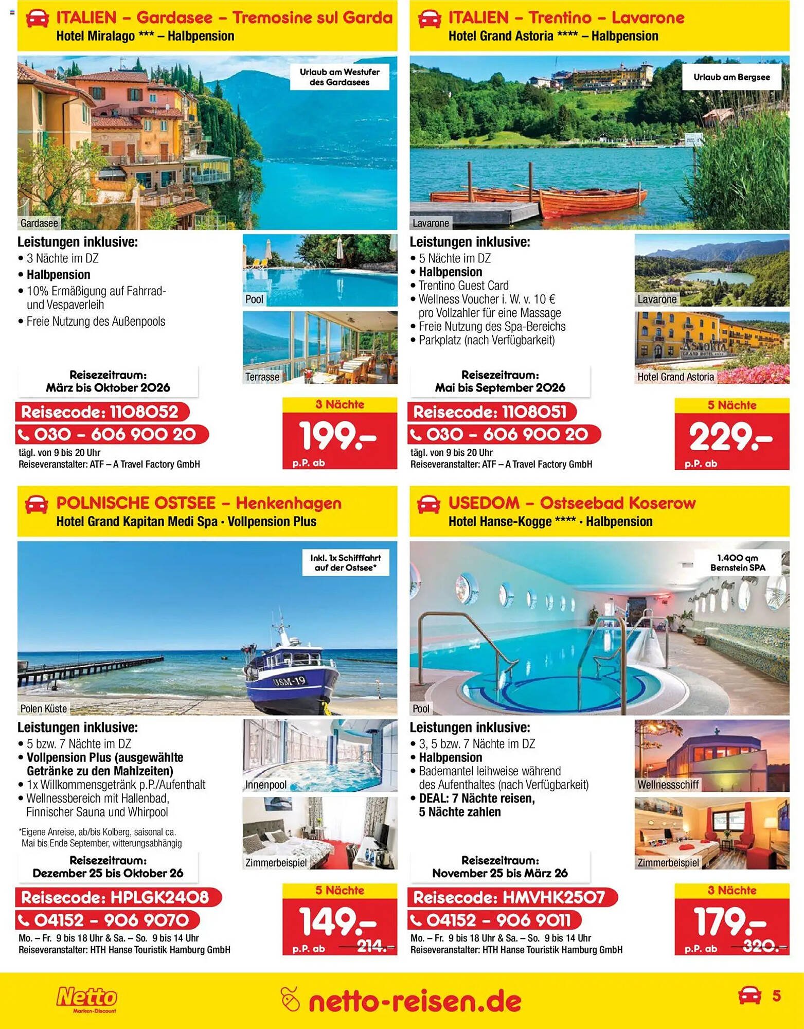 Netto Reisen Prospekt (2025-10-30 - 2025-11-30)