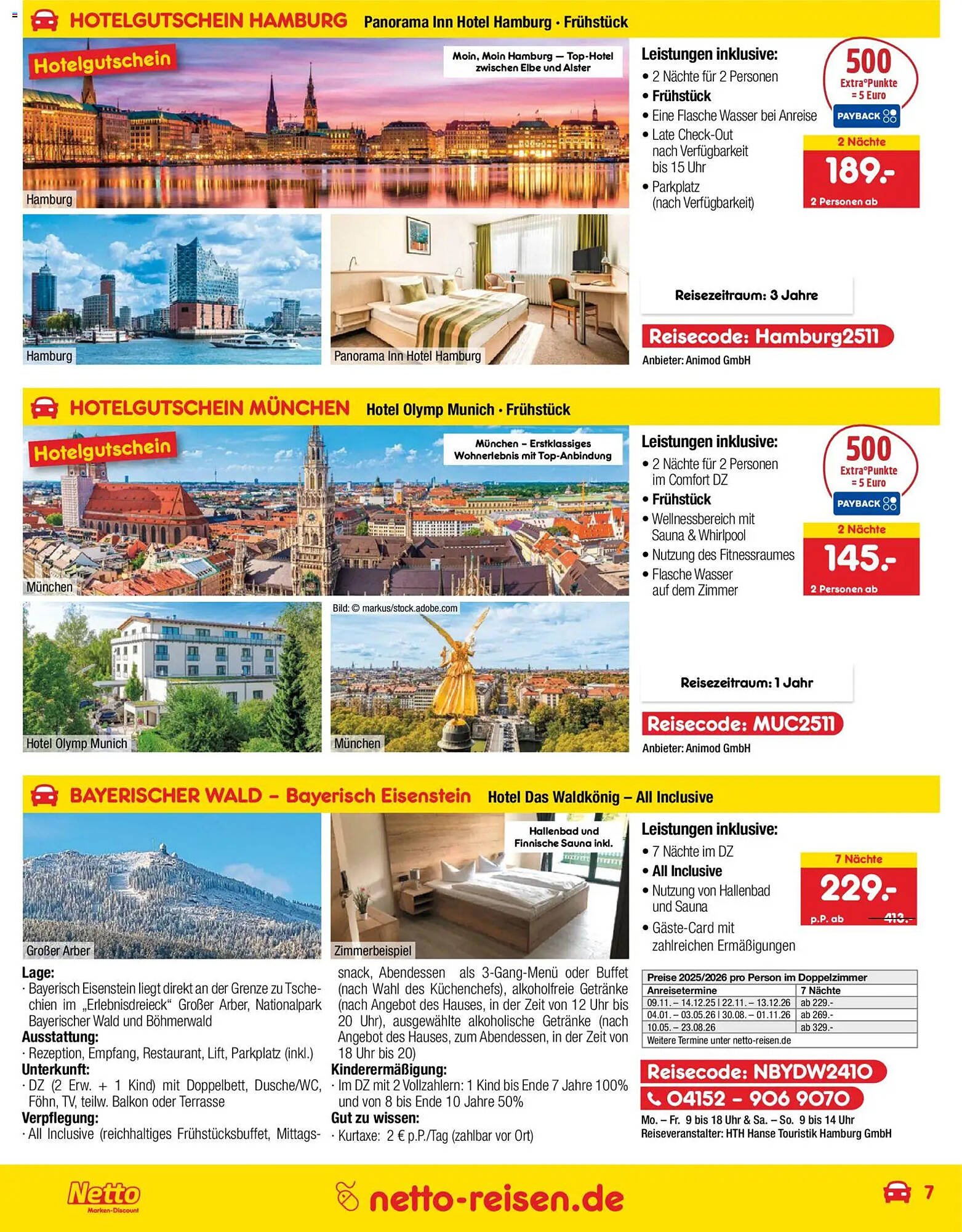 Netto Reisen Prospekt (2025-10-30 - 2025-11-30)