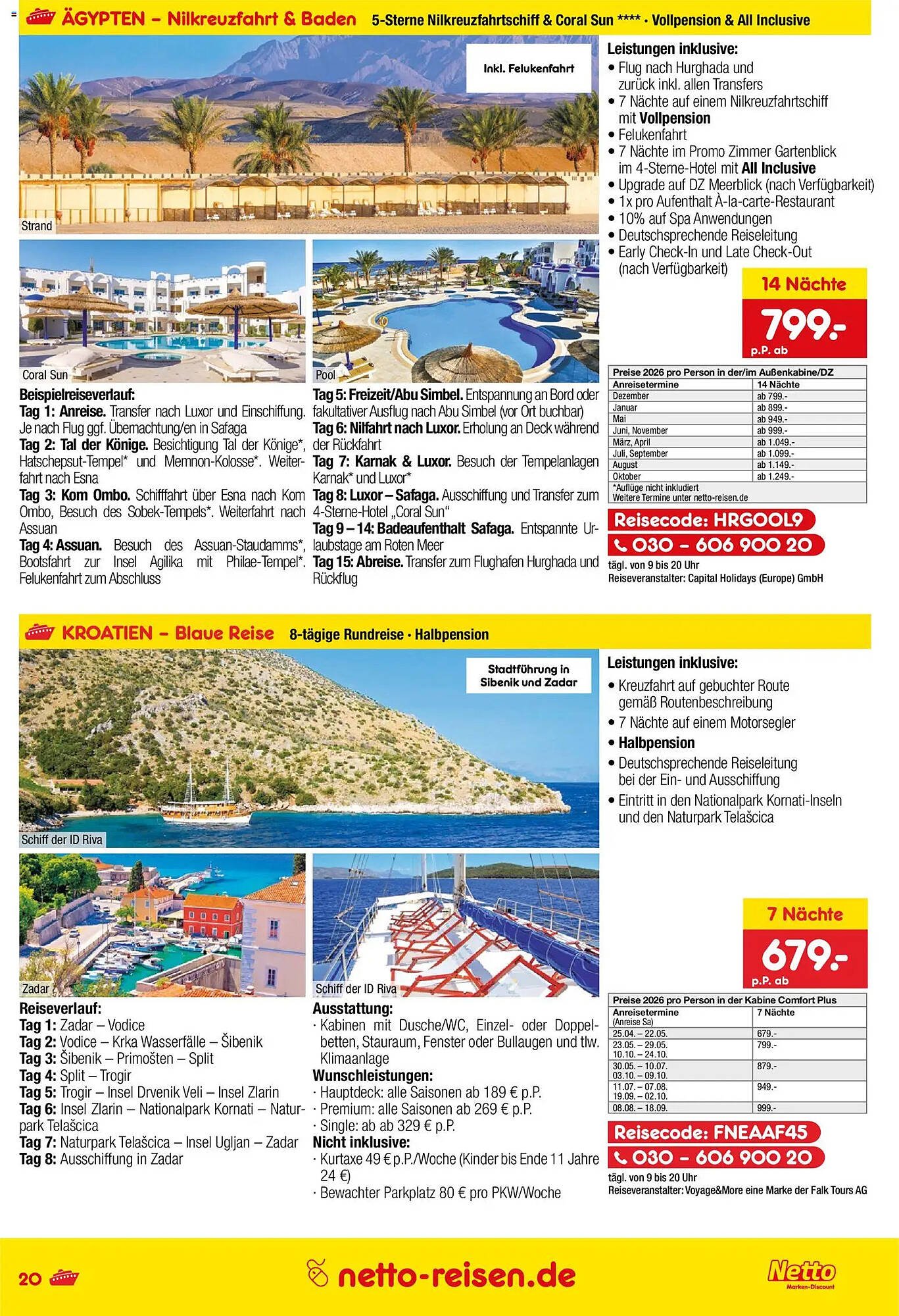 Netto Reisen Prospekt (2026-01-29 - 2026-02-28)