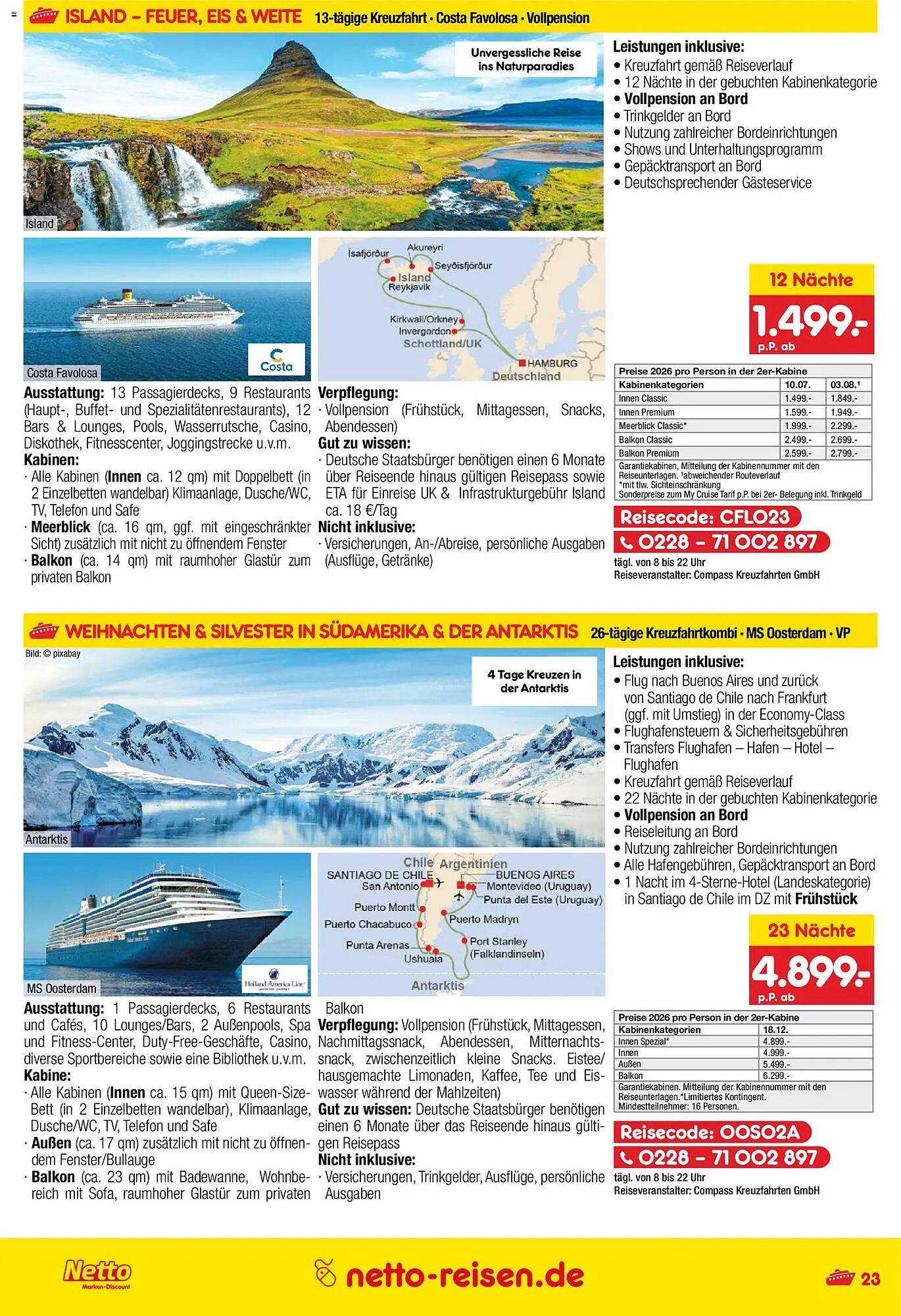 Netto Reisen Prospekt (2026-01-29 - 2026-02-28)