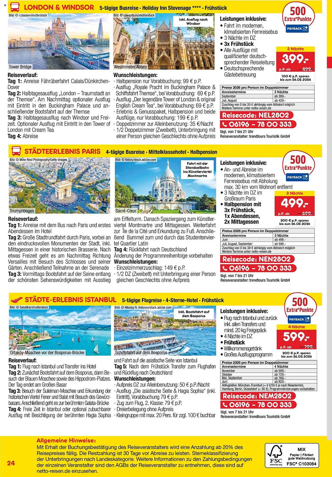 Netto Reisen Prospekt (2026-01-29 - 2026-02-28)