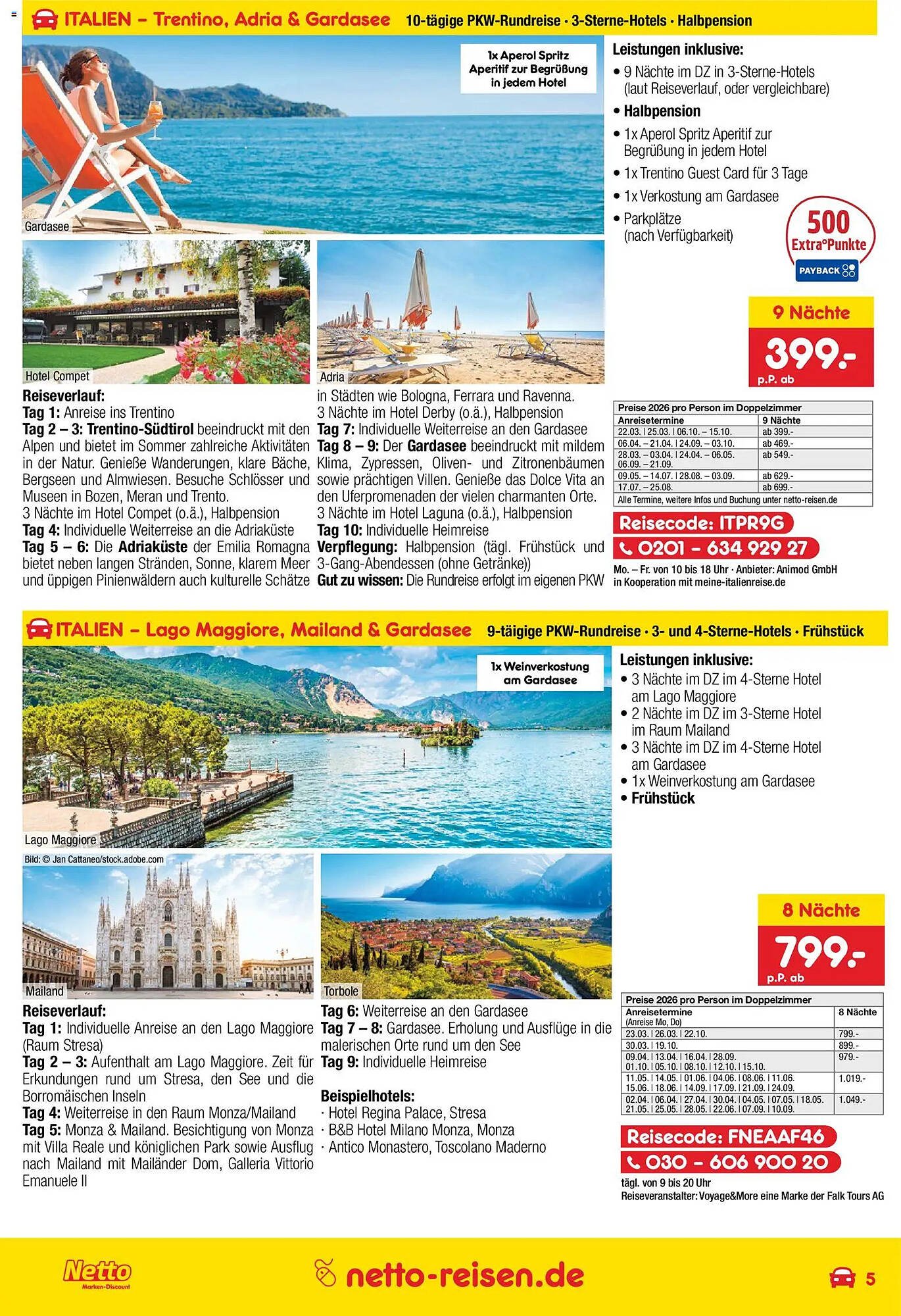 Netto Reisen Prospekt (2026-01-29 - 2026-02-28)