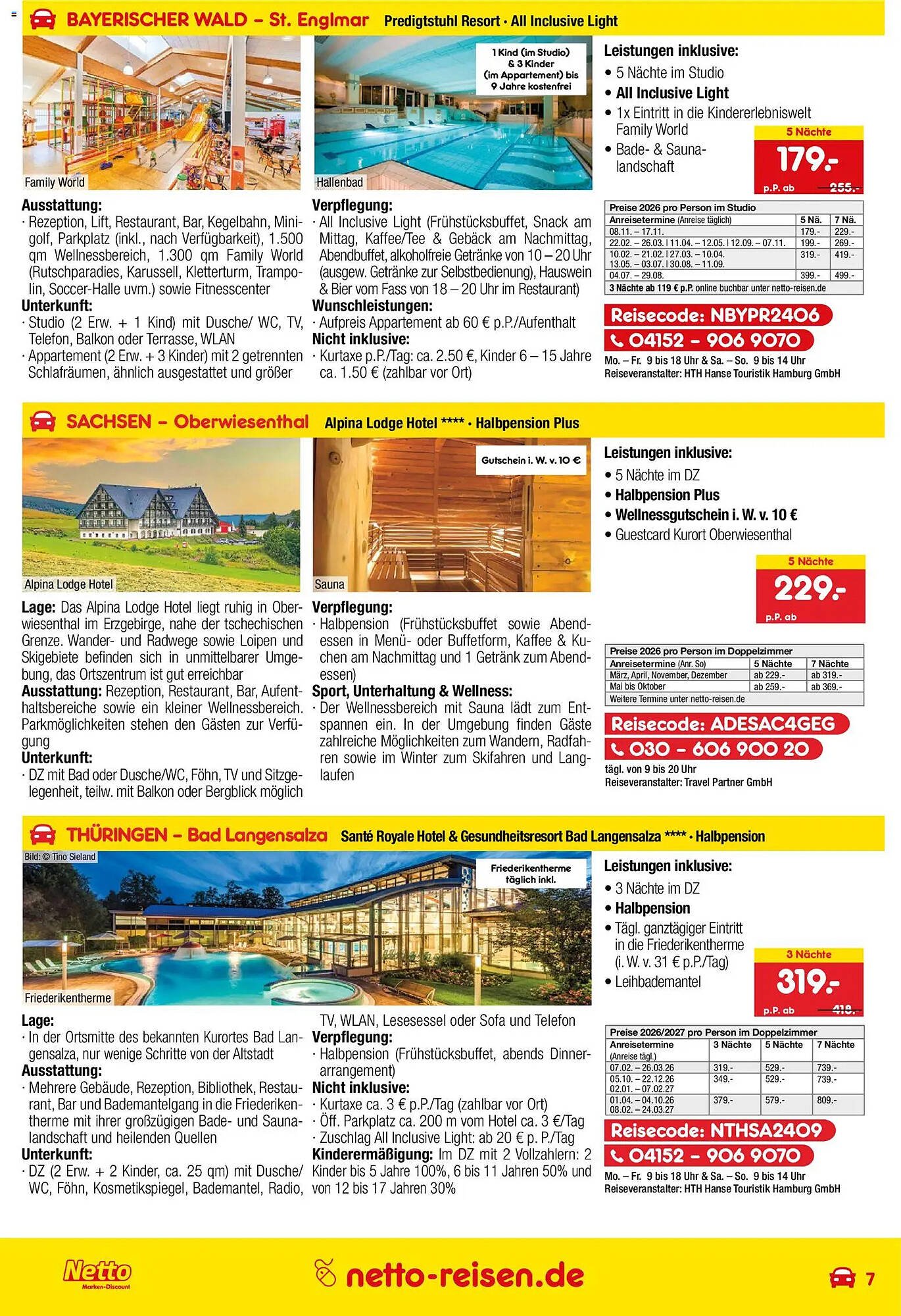 Netto Reisen Prospekt (2026-01-29 - 2026-02-28)