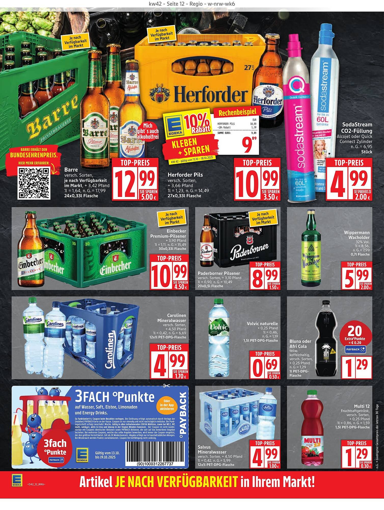 Edeka Prospekt (2025-10-13 - 2025-10-18) | 12
