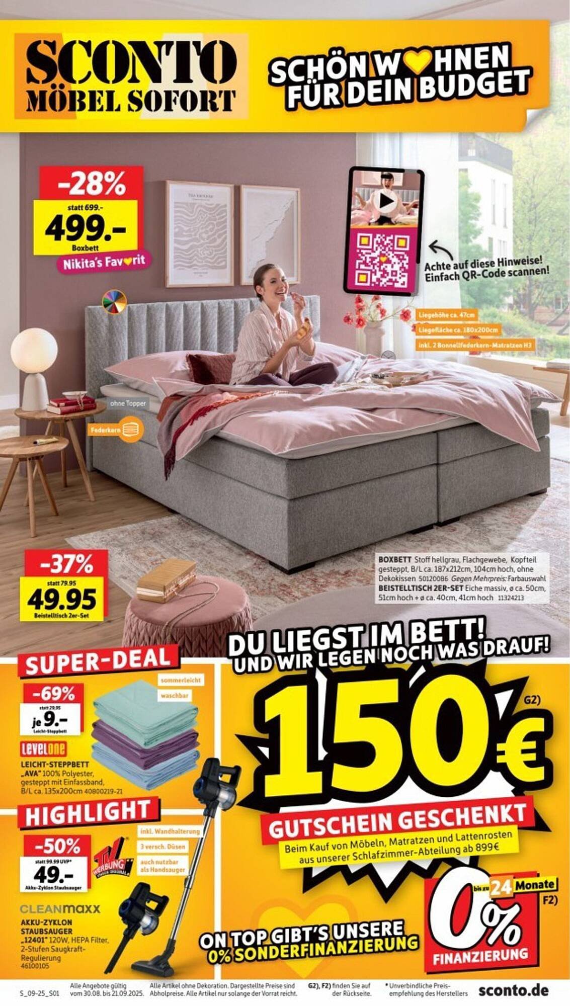 SCONTO Prospekt (2025-09-06 - 2025-09-12) | 1