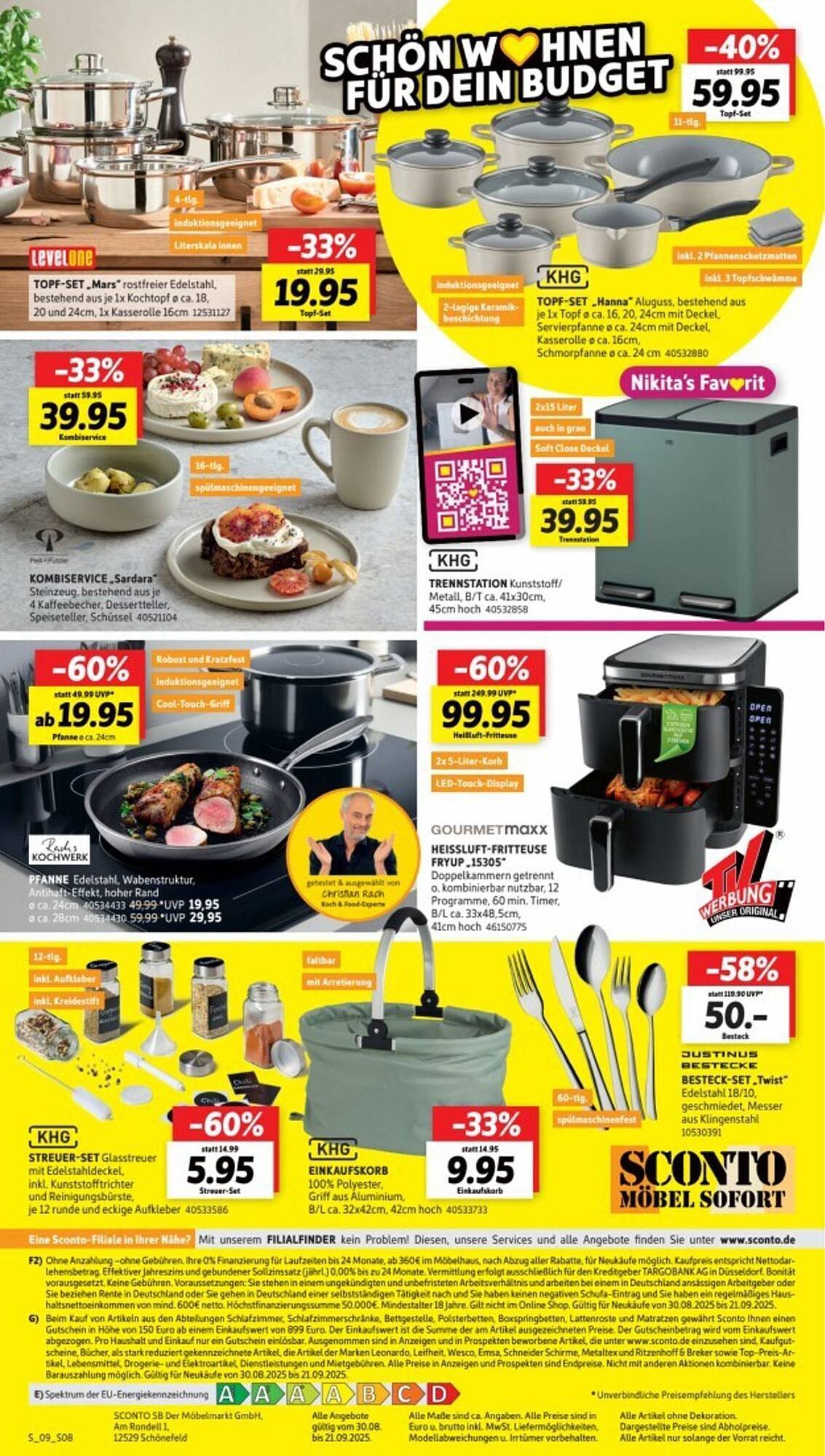SCONTO Prospekt (2025-09-06 - 2025-09-12) | 8