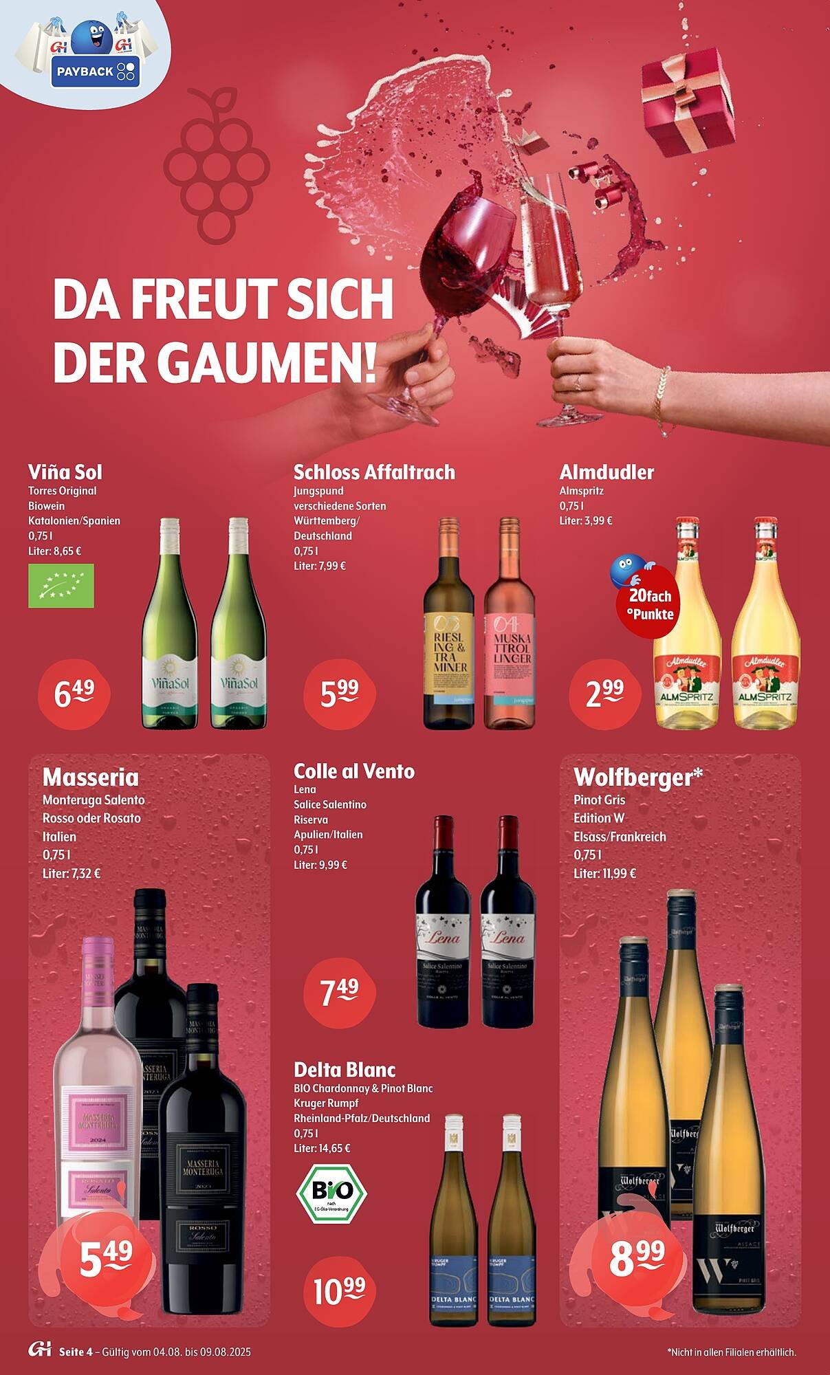 Trink und Spare Prospekt (2025-08-04 - 2025-08-09) | 4