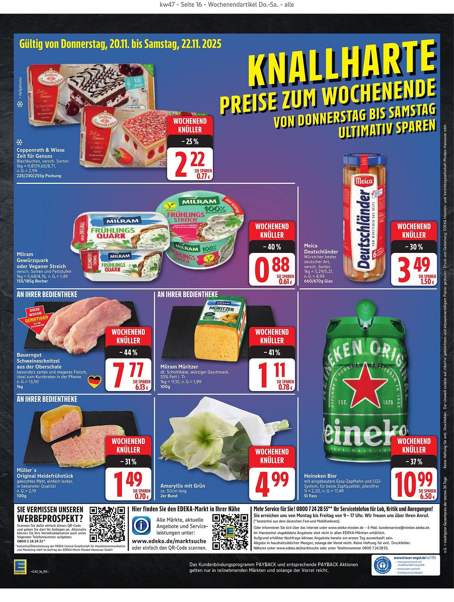 Edeka Prospekt (2025-11-16 - 2025-11-22)