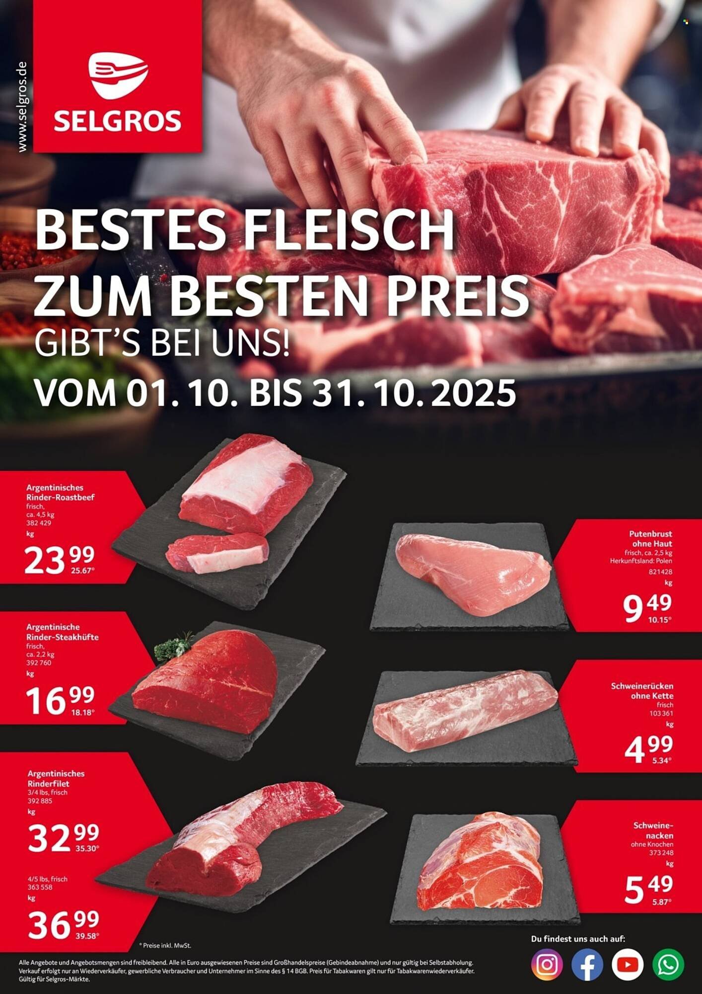 Selgros Prospekt (2025-10-01 - 2025-10-31) | 1