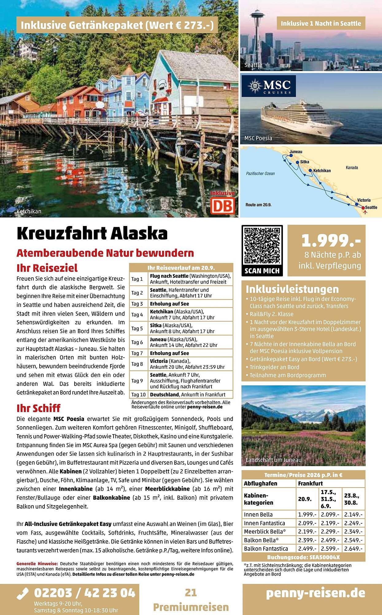 Penny Reisen Prospekt (2025-08-29 - 2025-09-27) | 21