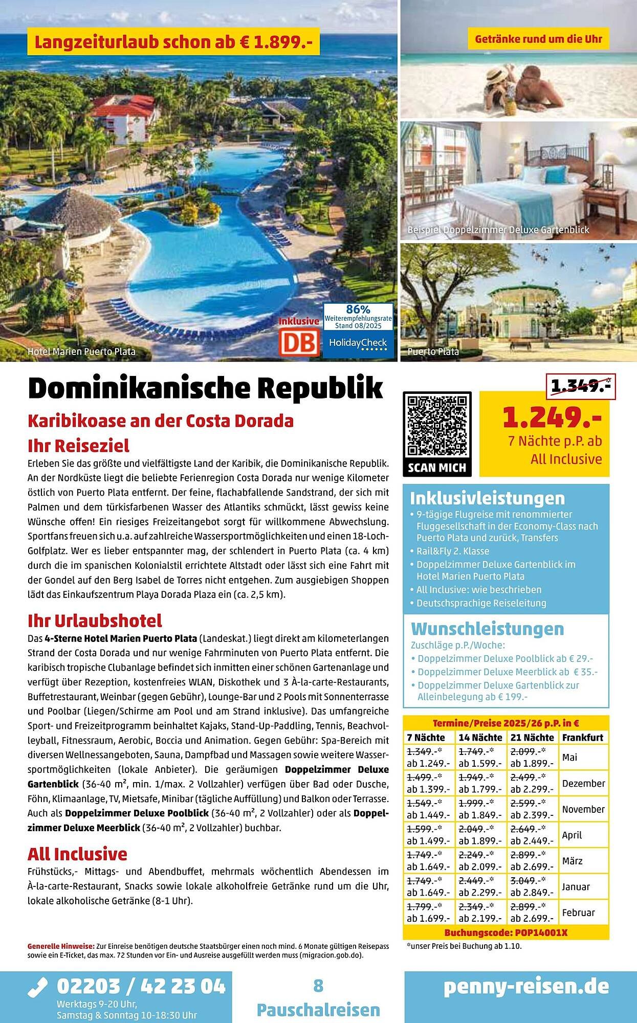 Penny Reisen Prospekt (2025-08-29 - 2025-09-27) | 8