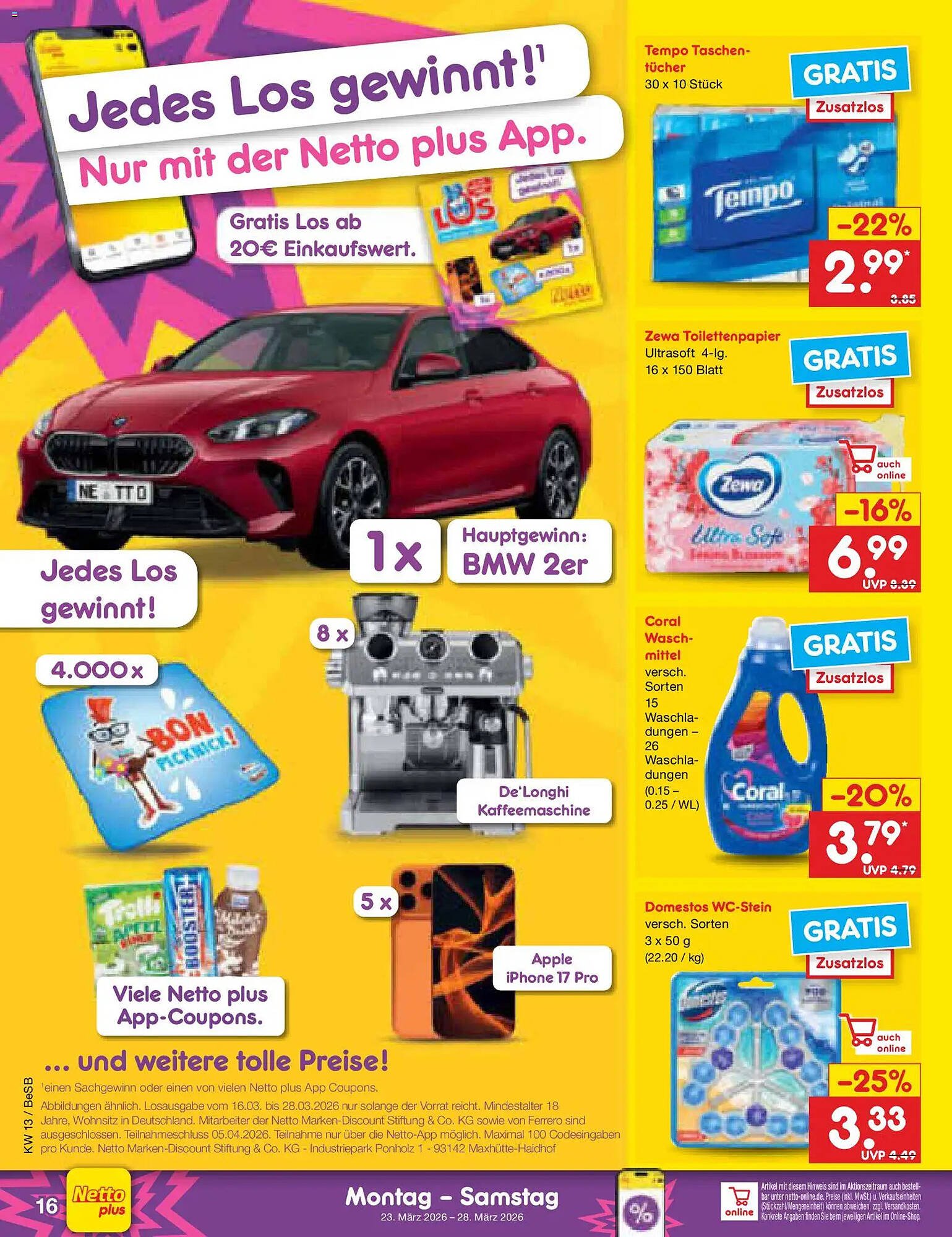 Netto Marken-Discount Prospekt (2026-03-23 - 2026-03-28)
