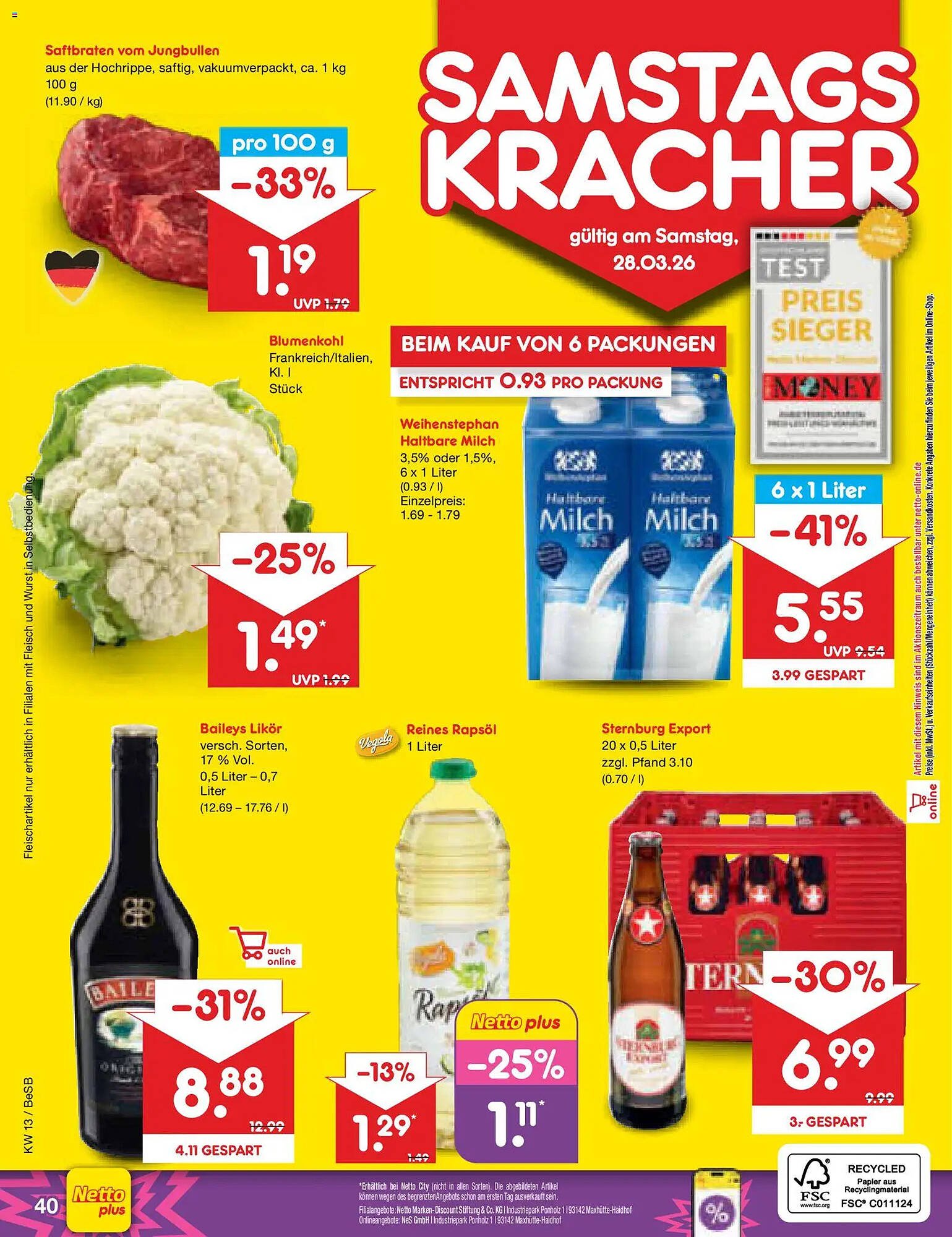 Netto Marken-Discount Prospekt (2026-03-23 - 2026-03-28)