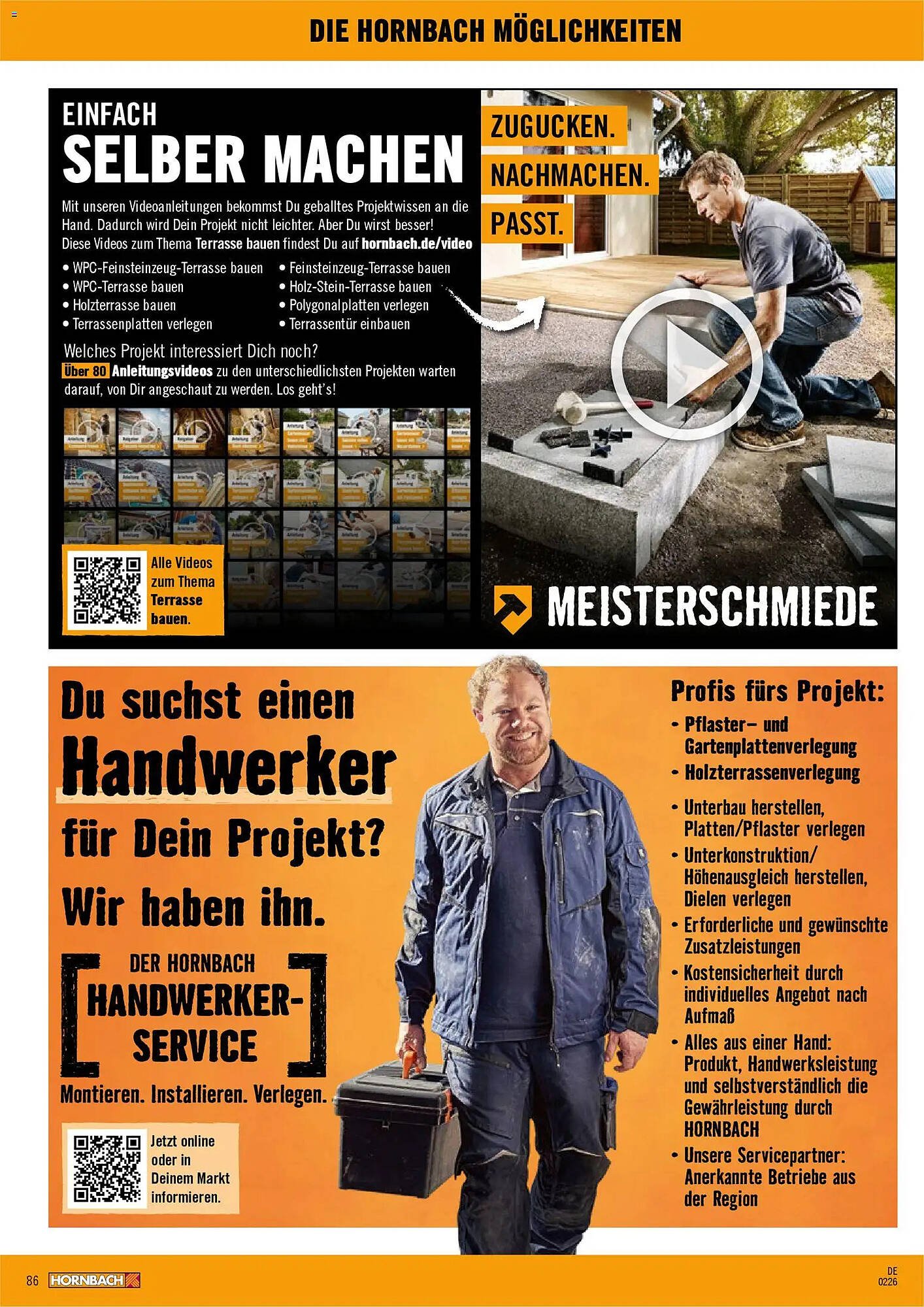 Hornbach Prospekt