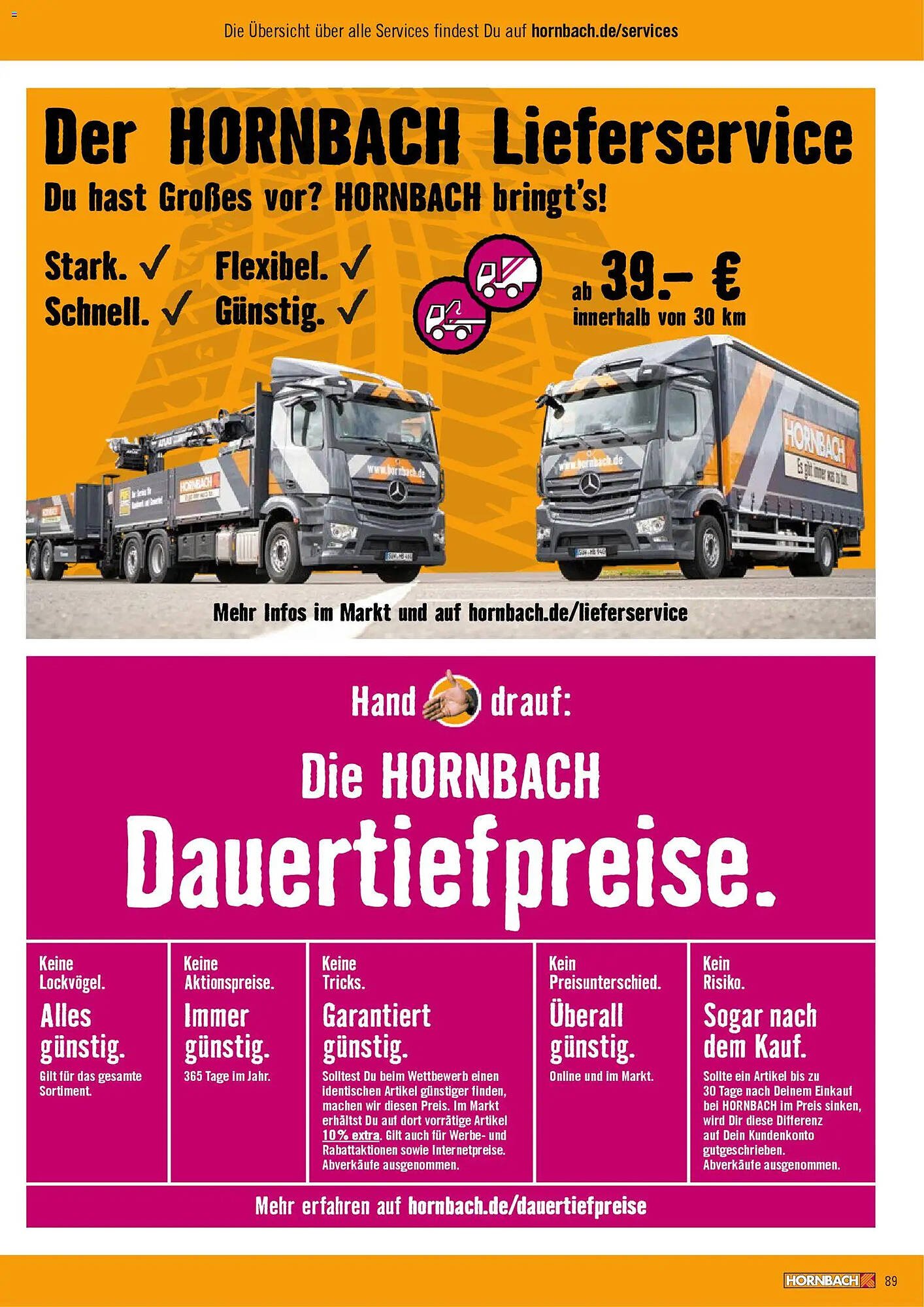 Hornbach Prospekt