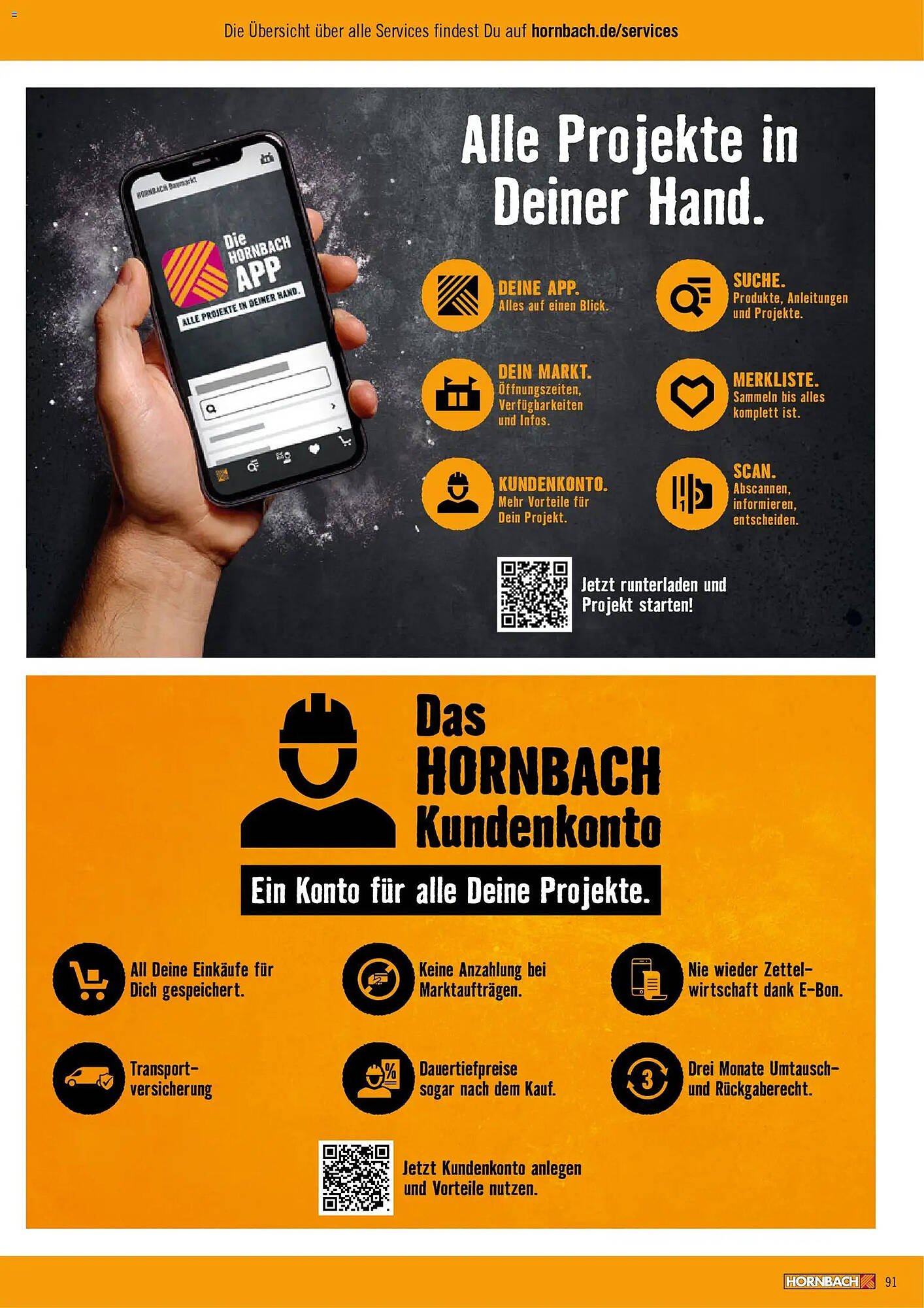 Hornbach Prospekt