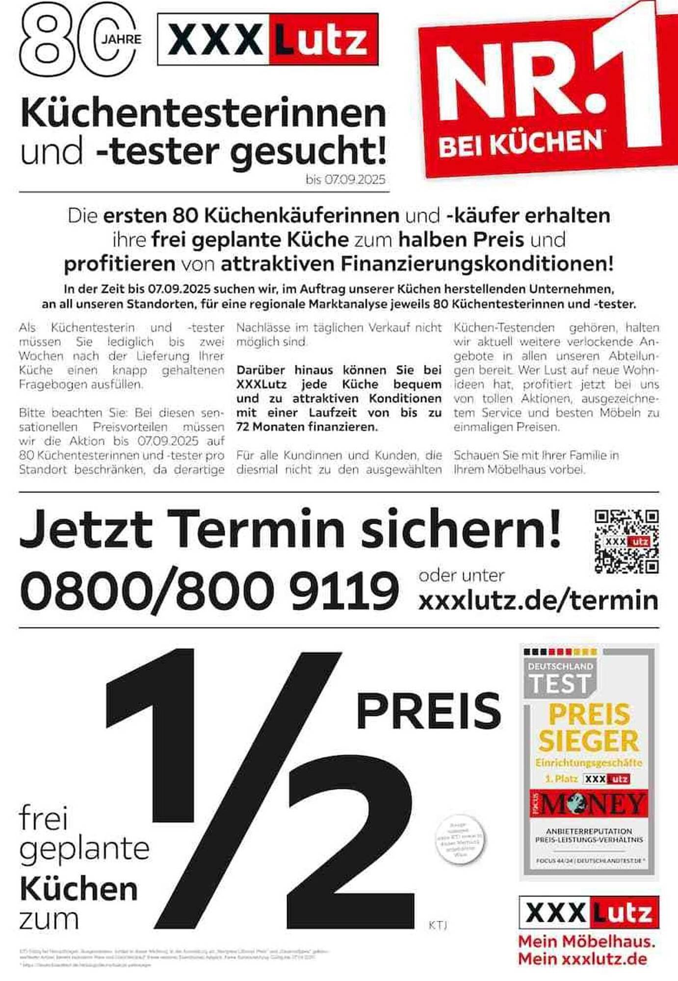 XXXLutz Prospekt (2025-08-25 - 2025-09-07) | 1