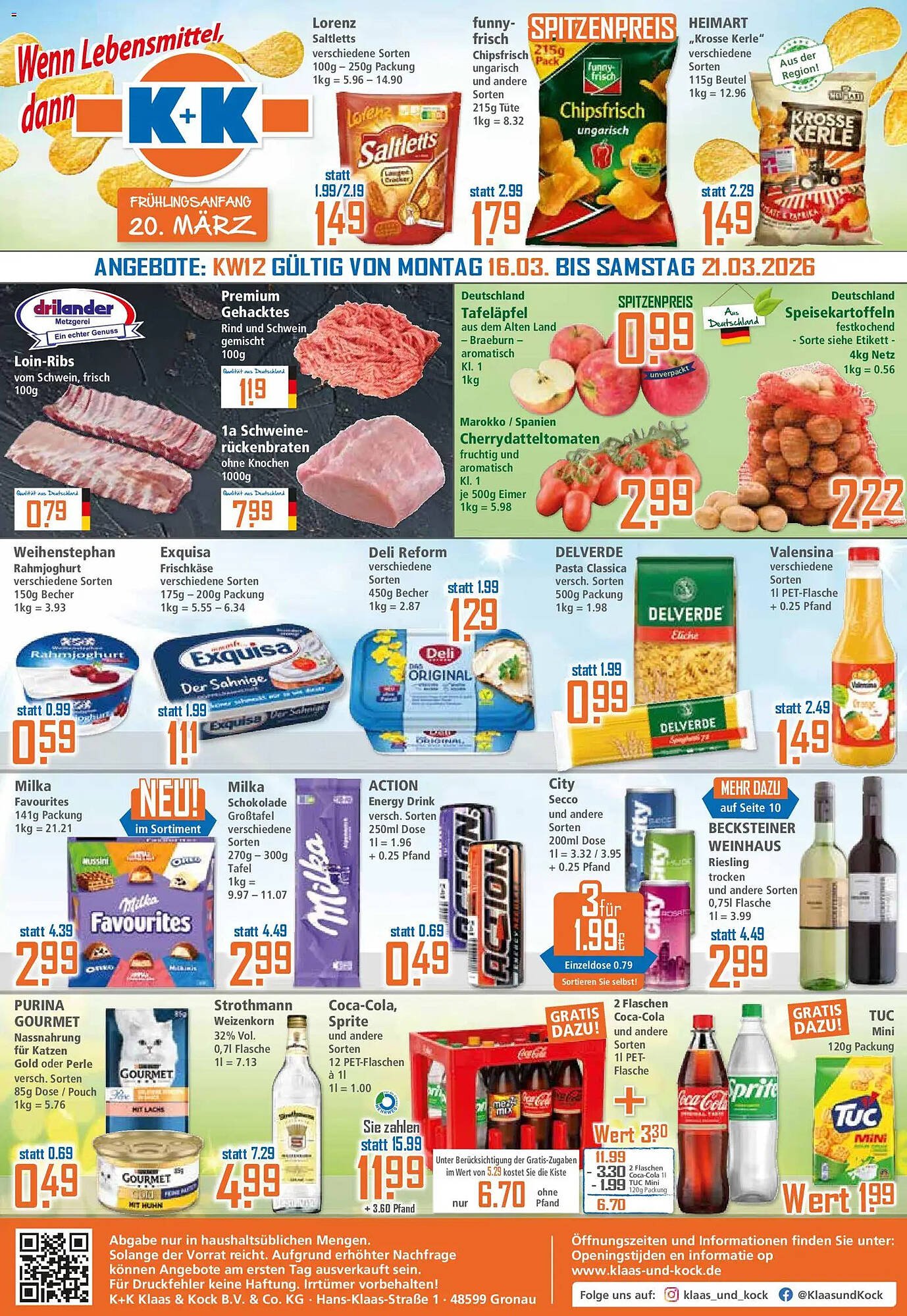 Klaas und Kock Prospekt (2026-03-16 - 2026-03-21)