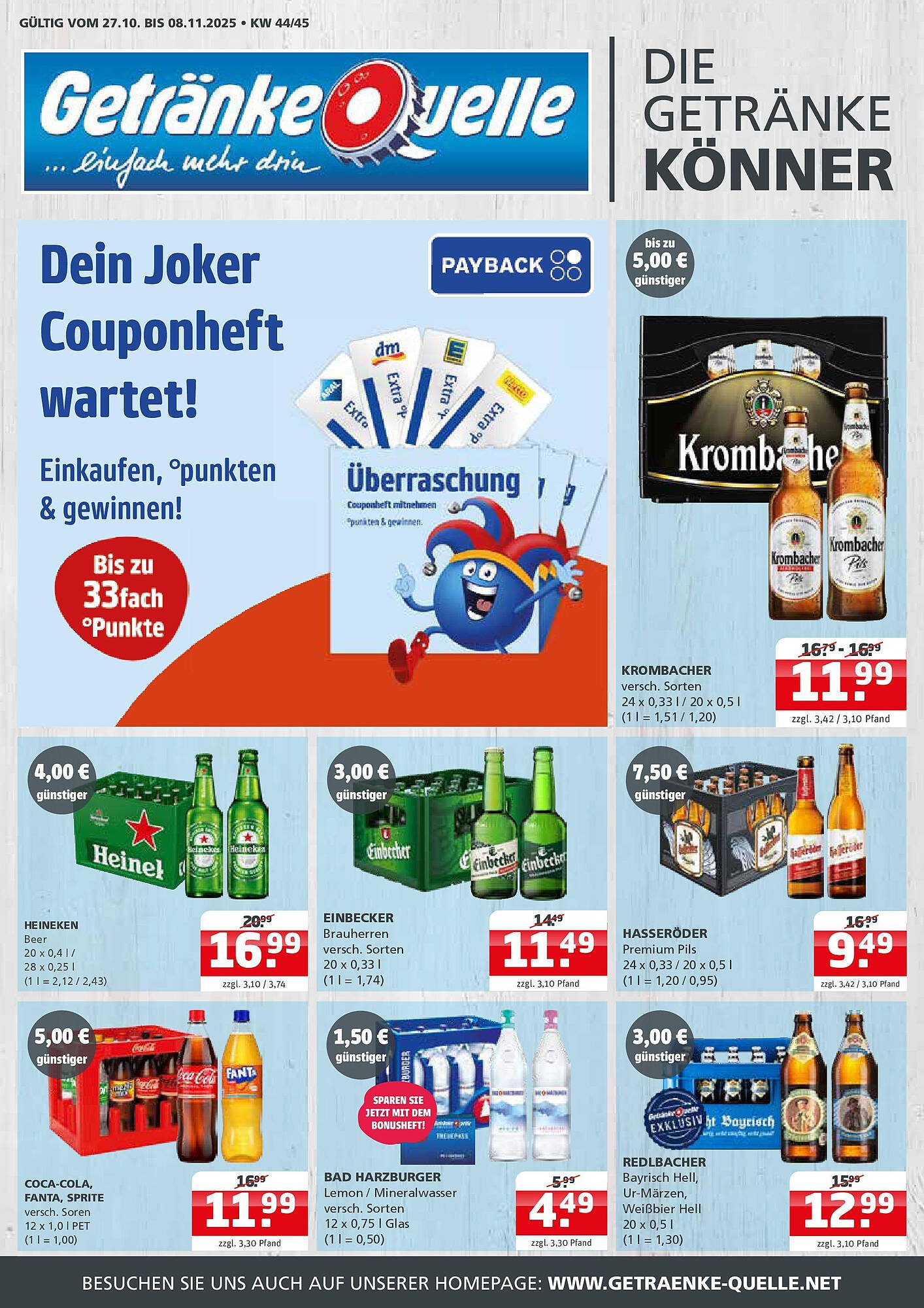 Getränke Quelle Prospekt (2025-10-26 - 2025-11-08) | 1