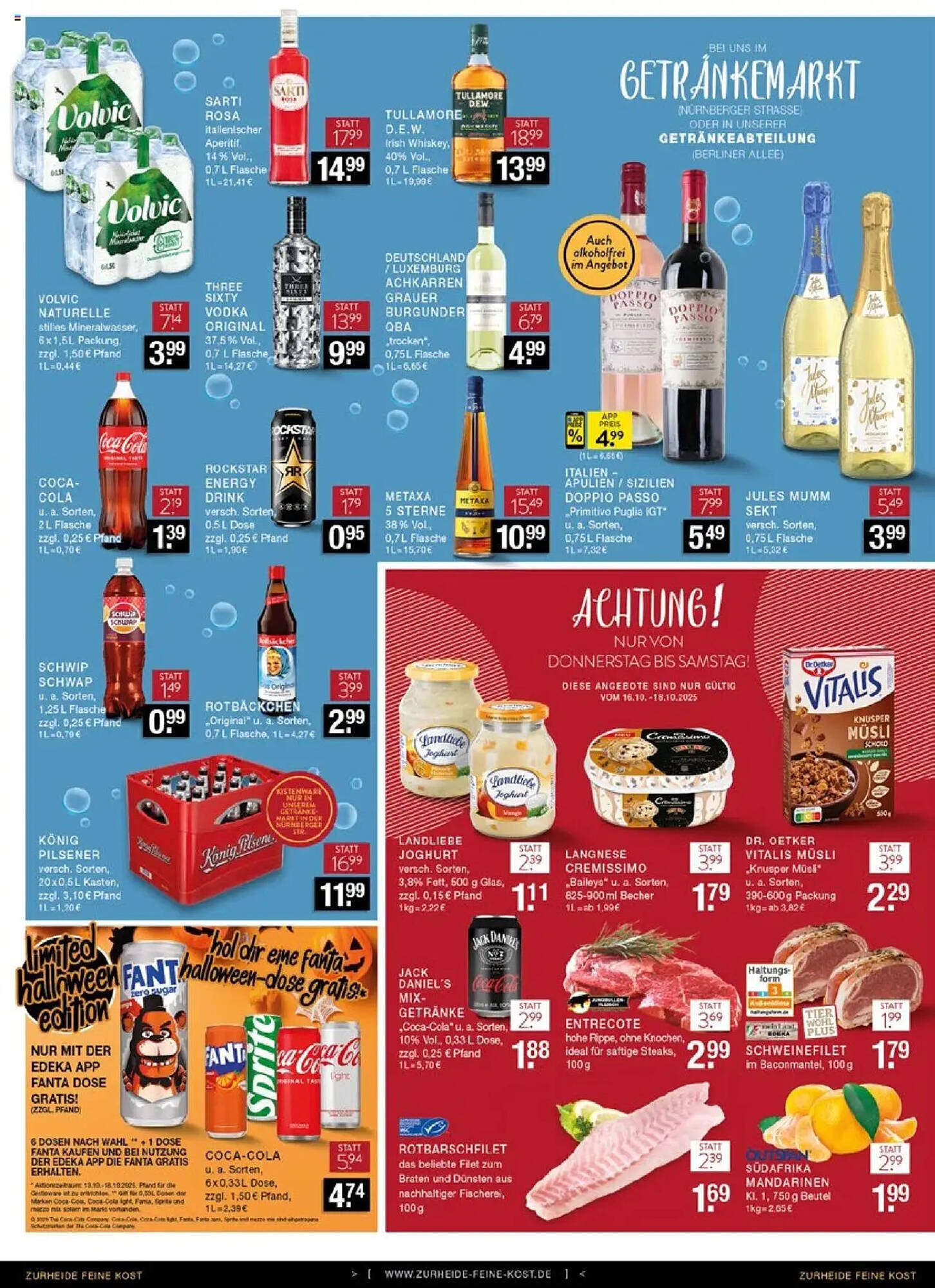 Edeka Zurheide Prospekt (2025-10-13 - 2025-10-18) | 10
