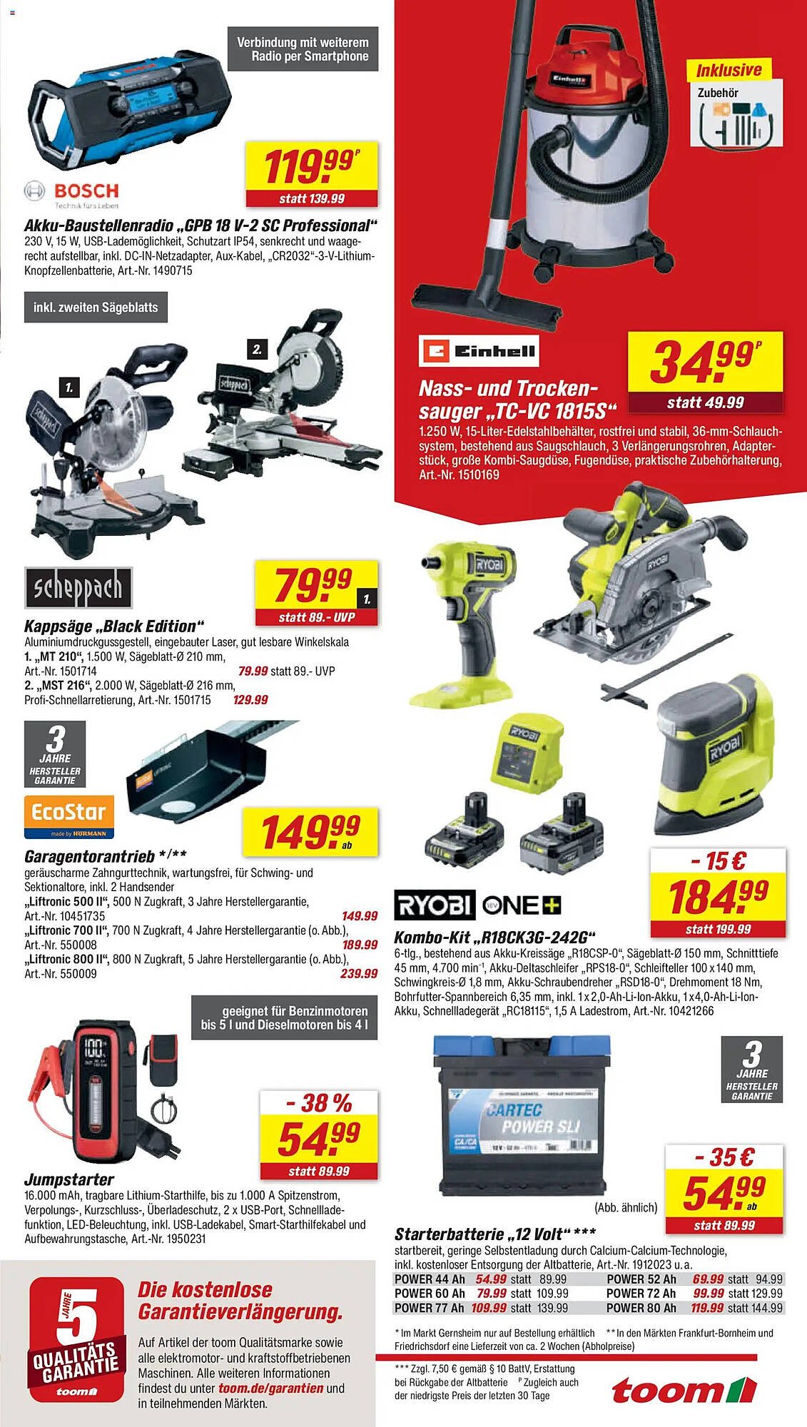 Toom Baumarkt Prospekt (2025-11-29 - 2025-12-05)