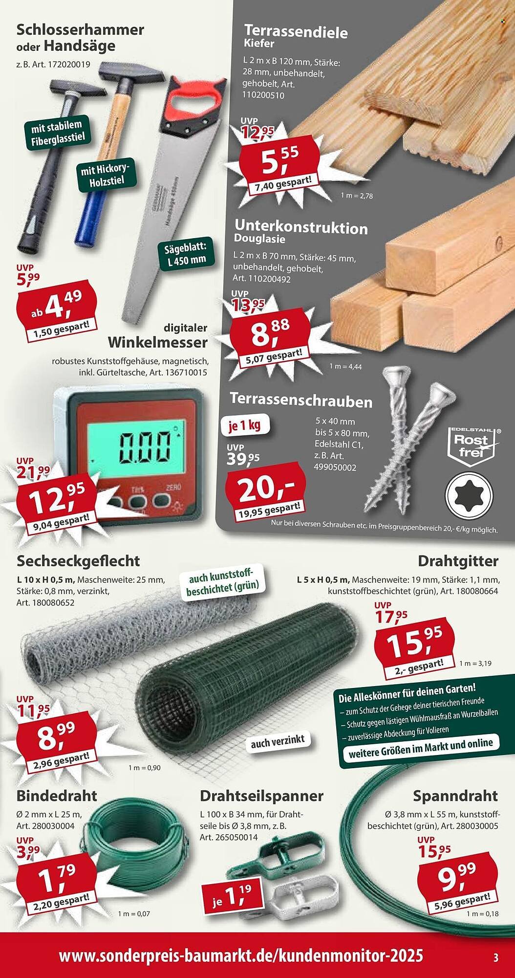 Sonderpreis Baumarkt Prospekt (2026-04-04 - 2026-04-10)