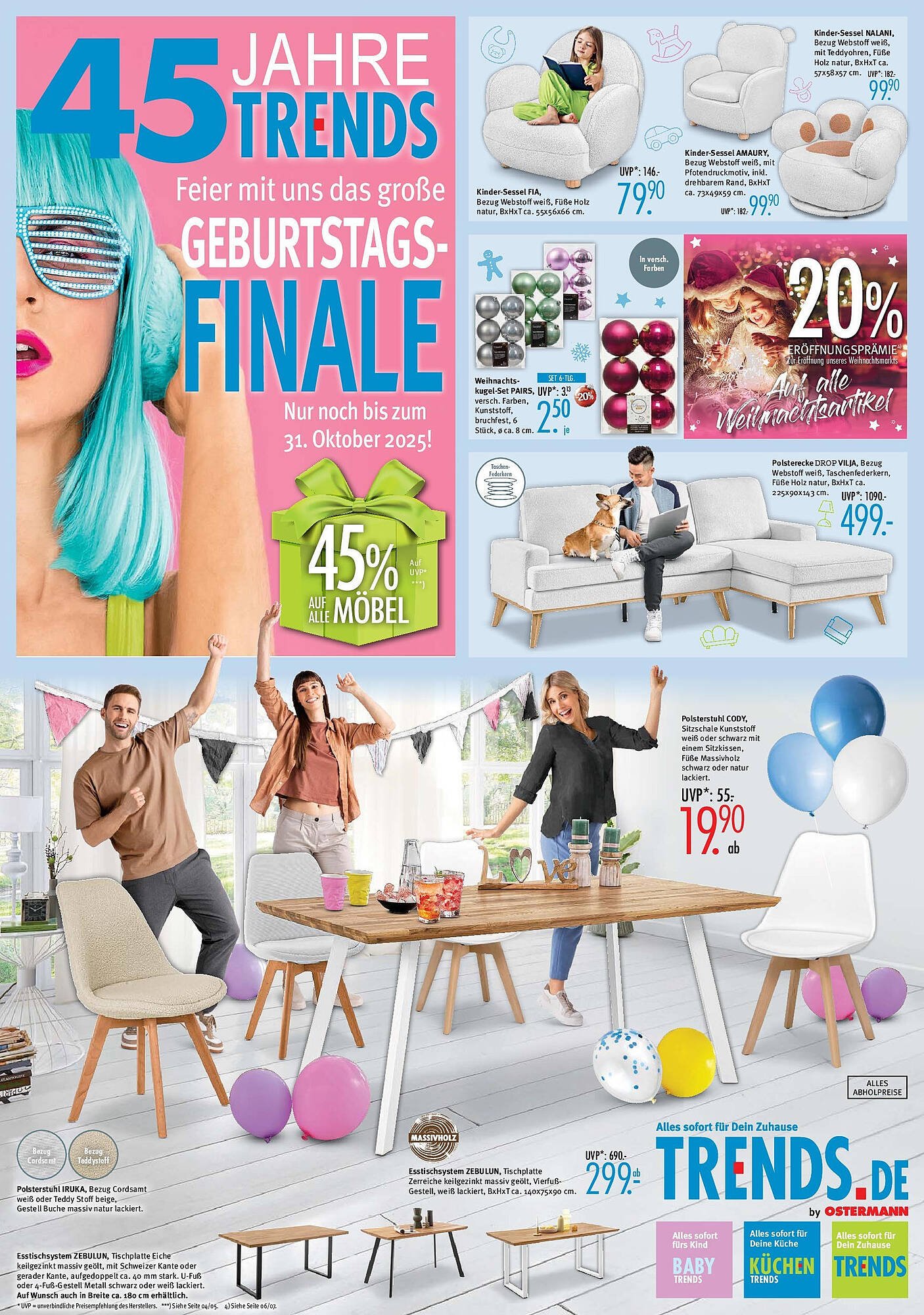 Trends Möbel Prospekt (2025-10-10 - 2025-11-01) | 1