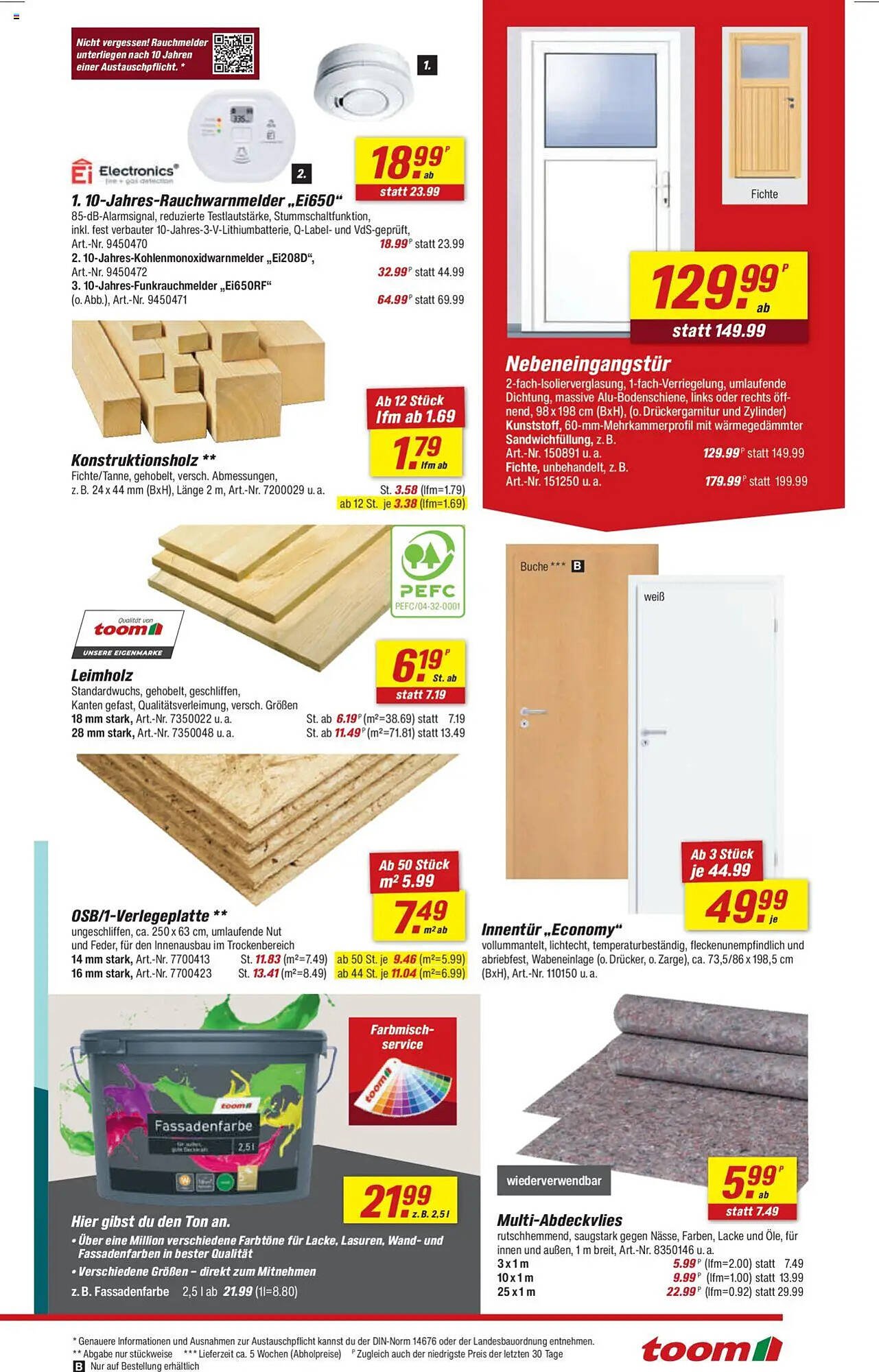 toom Baumarkt Prospekt (2025-08-02 - 2025-08-08) | 7