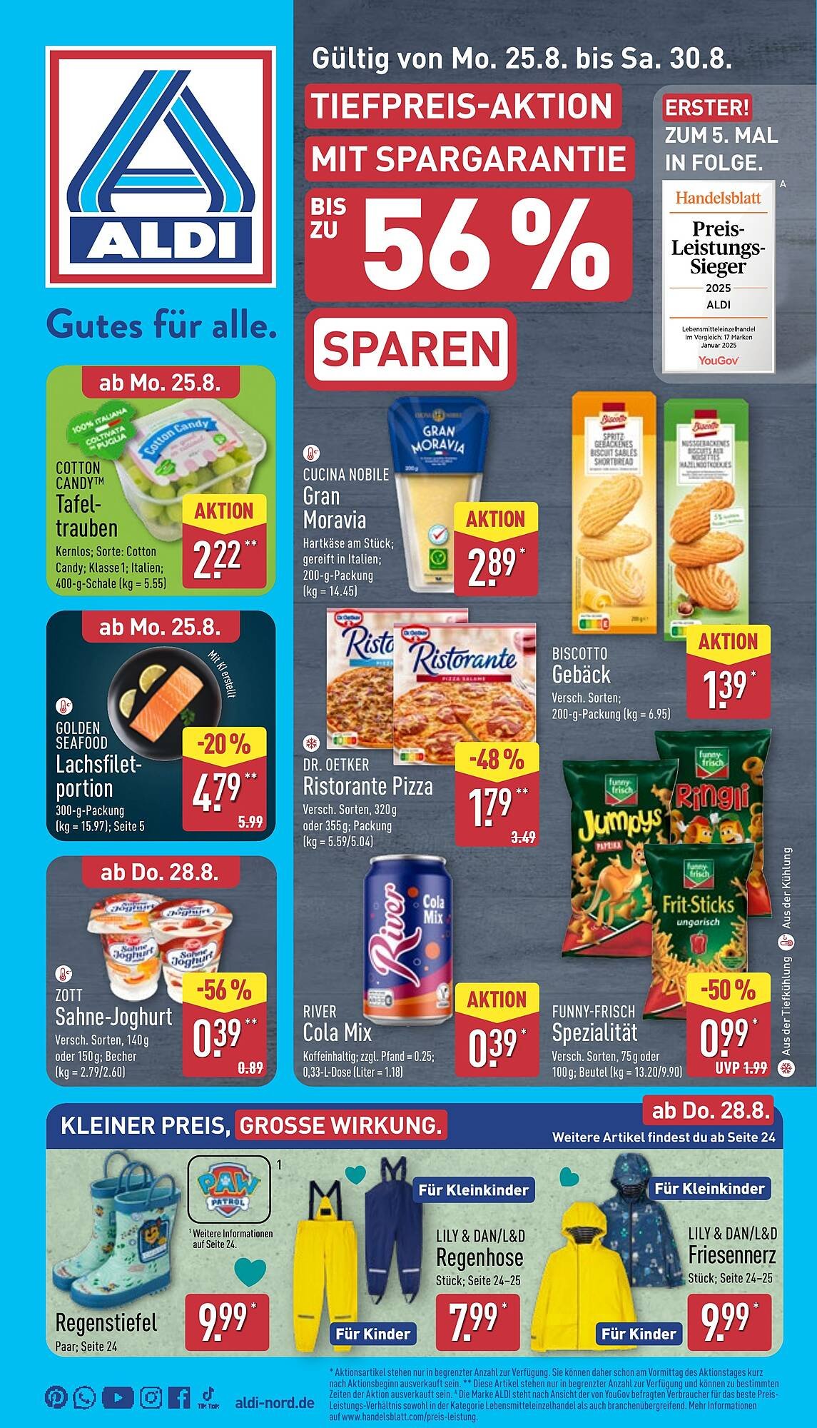 Aldi Nord Prospekt (2025-08-25 - 2025-08-30) | 1