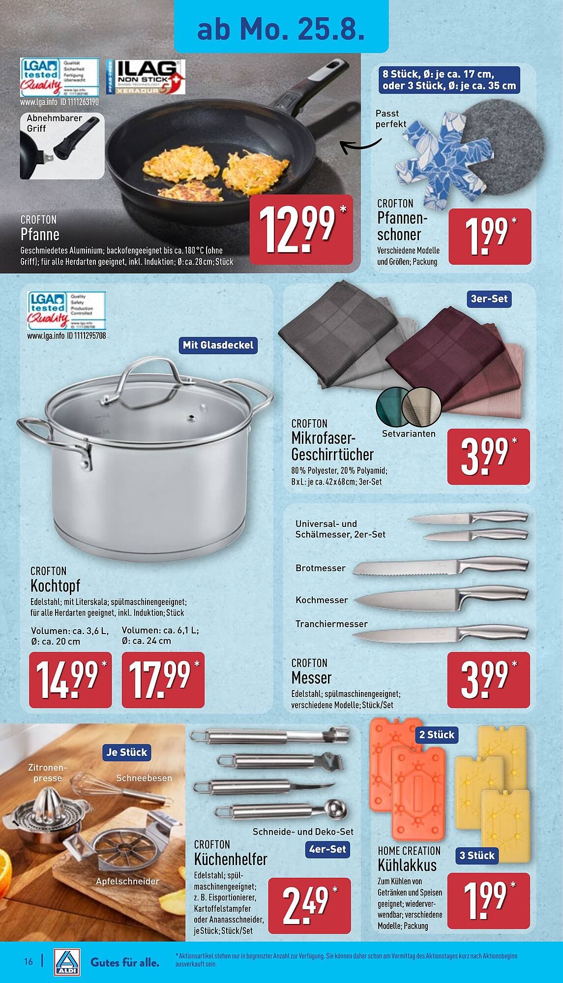 Aldi Nord Prospekt (2025-08-25 - 2025-08-30) | 16