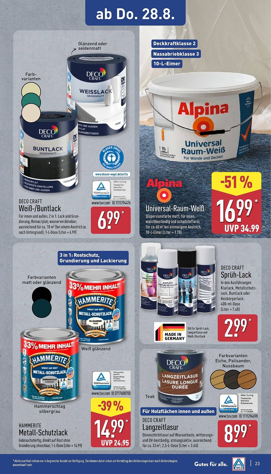Aldi Nord Prospekt (2025-08-25 - 2025-08-30) | 23