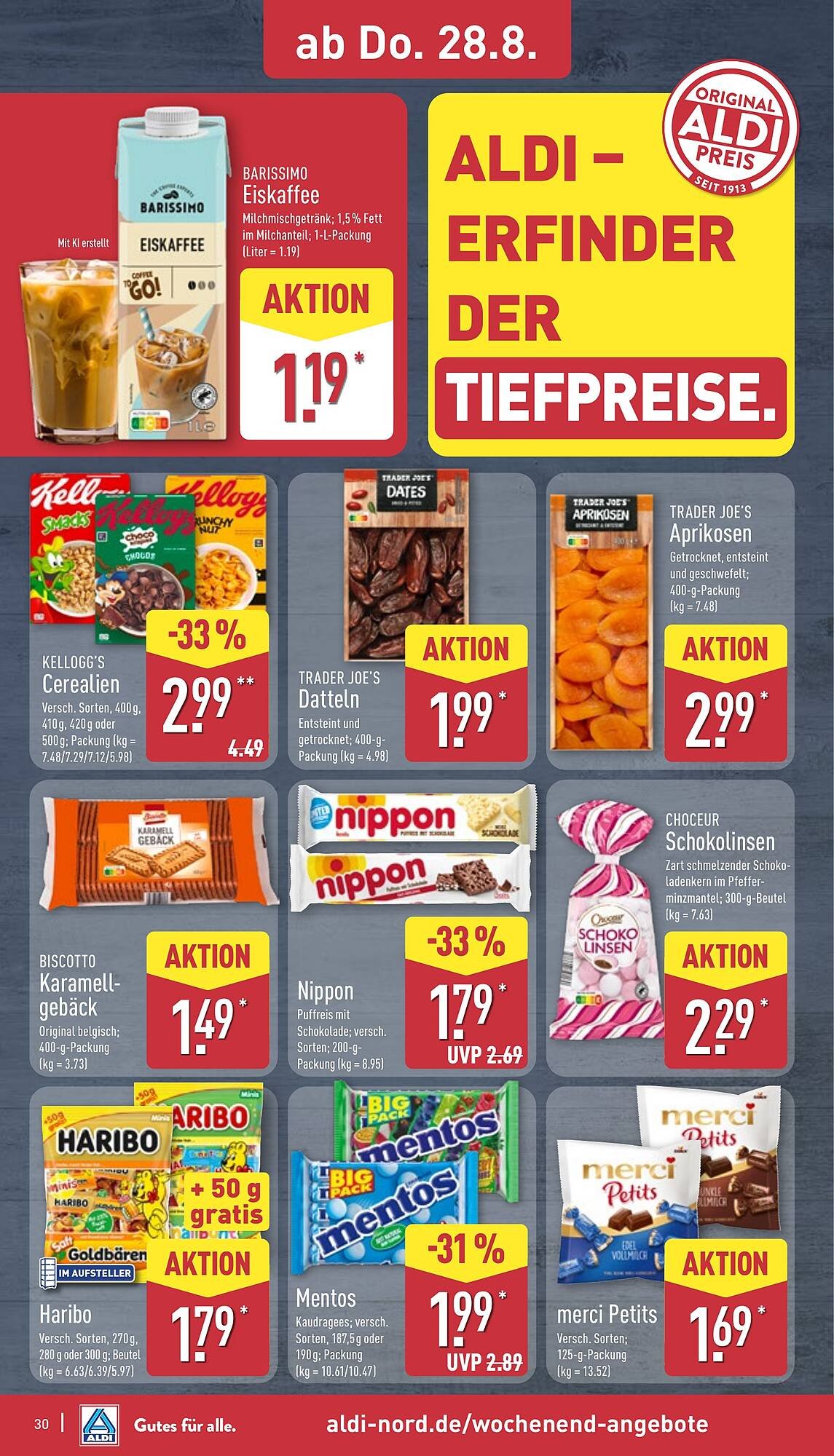 Aldi Nord Prospekt (2025-08-25 - 2025-08-30) | 30
