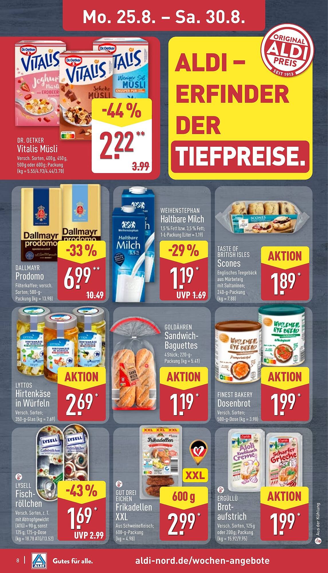 Aldi Nord Prospekt (2025-08-25 - 2025-08-30) | 8