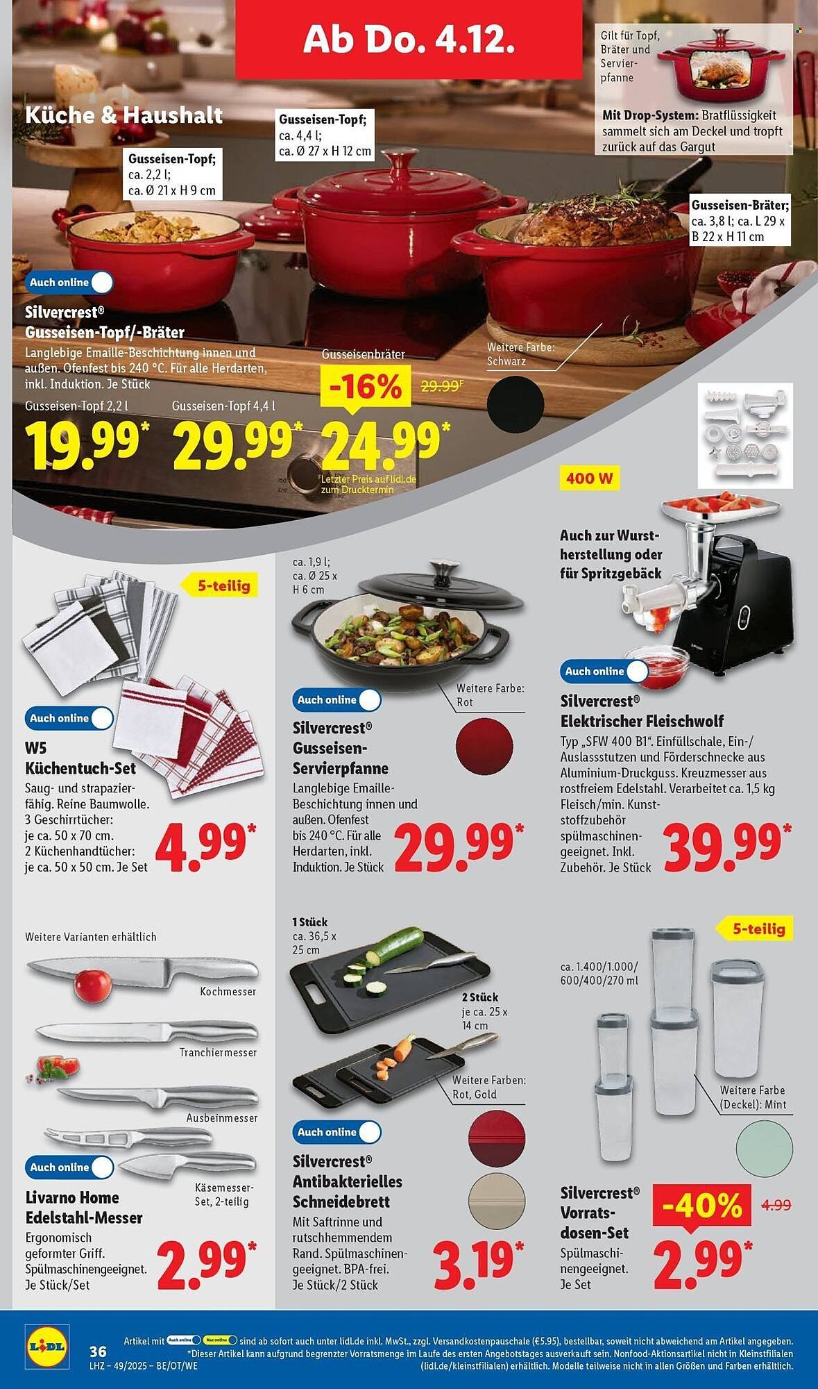 Lidl Prospekt (2025-12-01 - 2025-12-06)