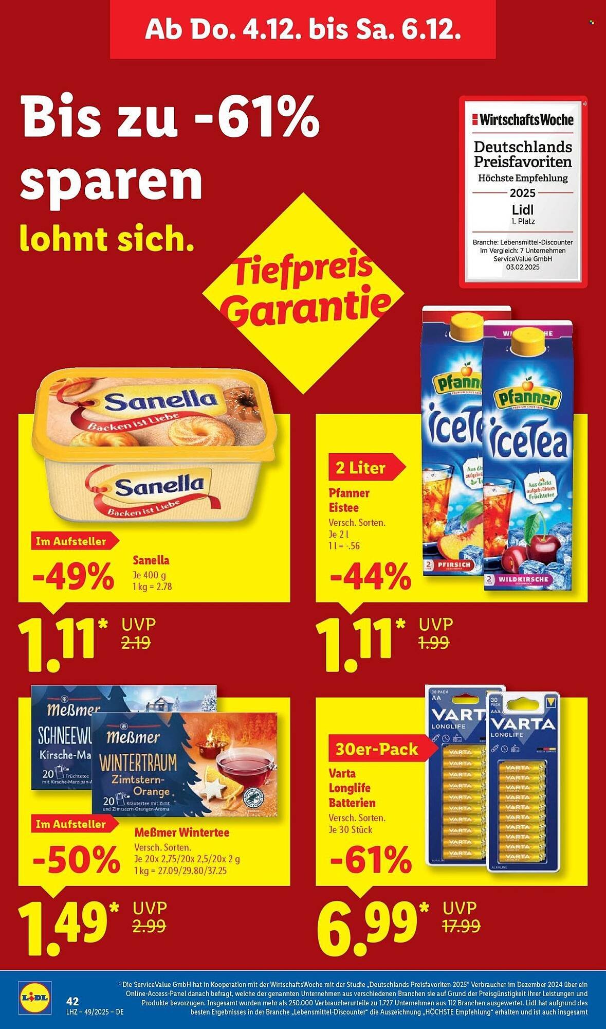 Lidl Prospekt (2025-12-01 - 2025-12-06)