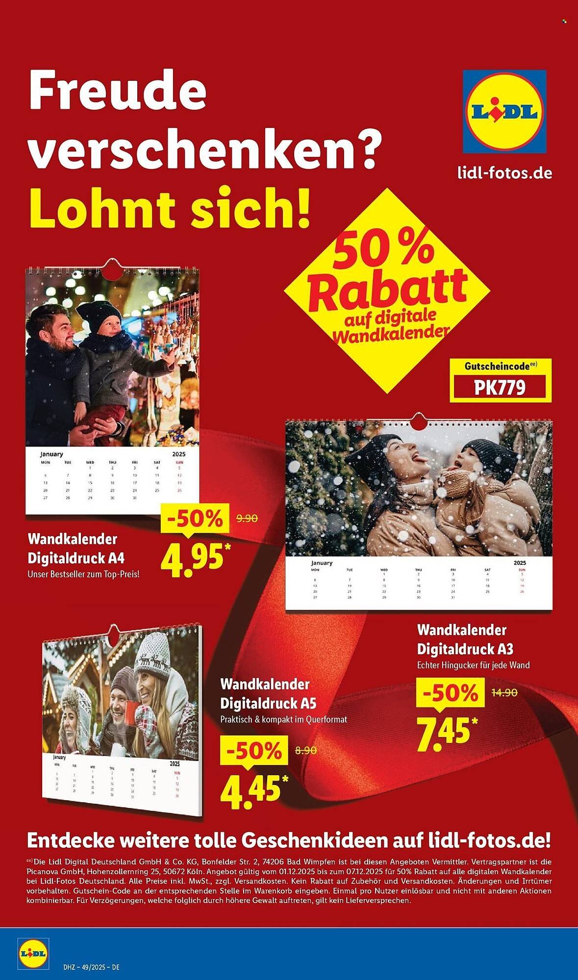 Lidl Prospekt (2025-12-01 - 2025-12-06)
