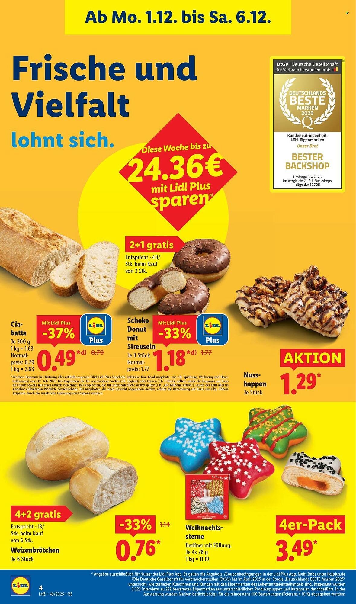 Lidl Prospekt (2025-12-01 - 2025-12-06)