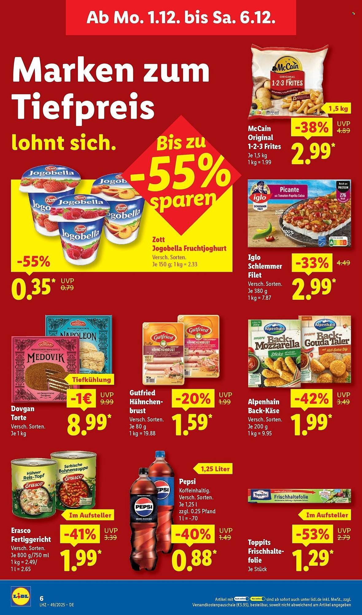Lidl Prospekt (2025-12-01 - 2025-12-06)