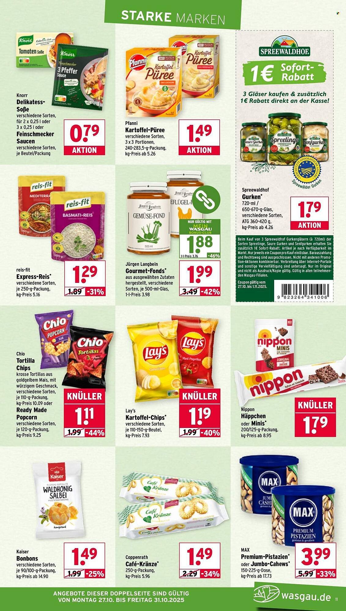 Wasgau Prospekt (2025-10-27 - 2025-10-31)