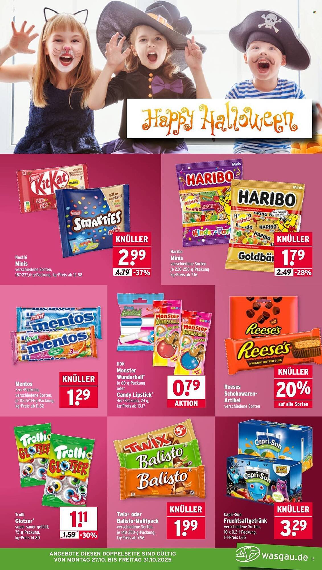 Wasgau Prospekt (2025-10-27 - 2025-10-31)