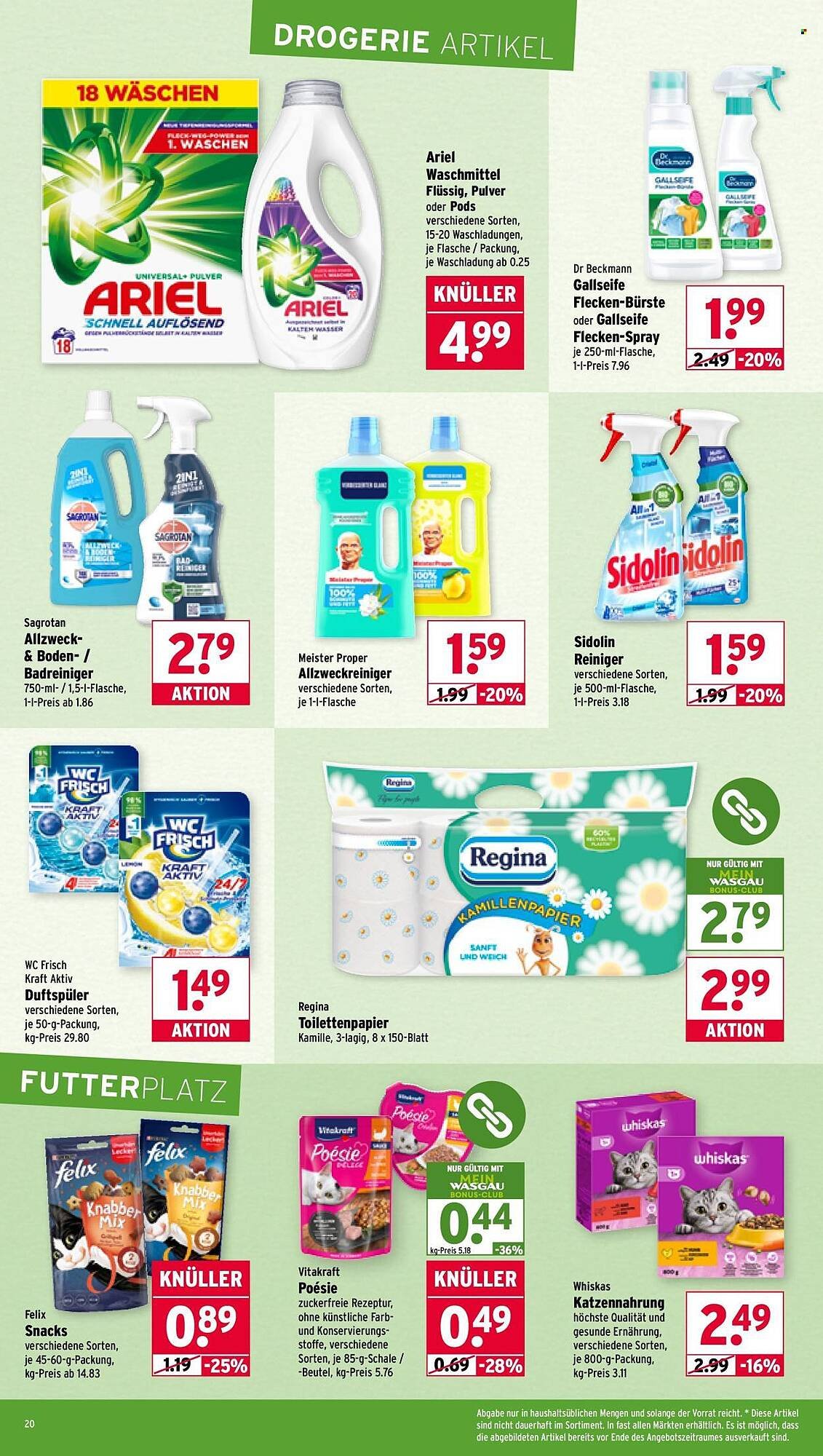 Wasgau Prospekt (2025-10-27 - 2025-10-31)