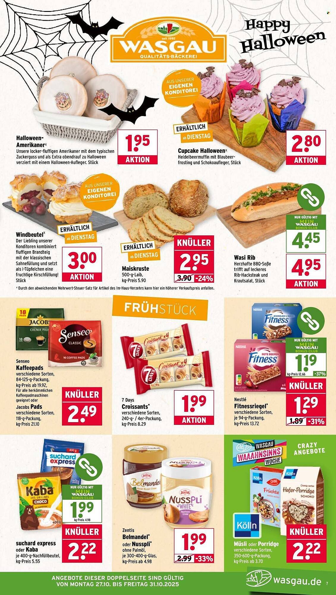 Wasgau Prospekt (2025-10-27 - 2025-10-31)