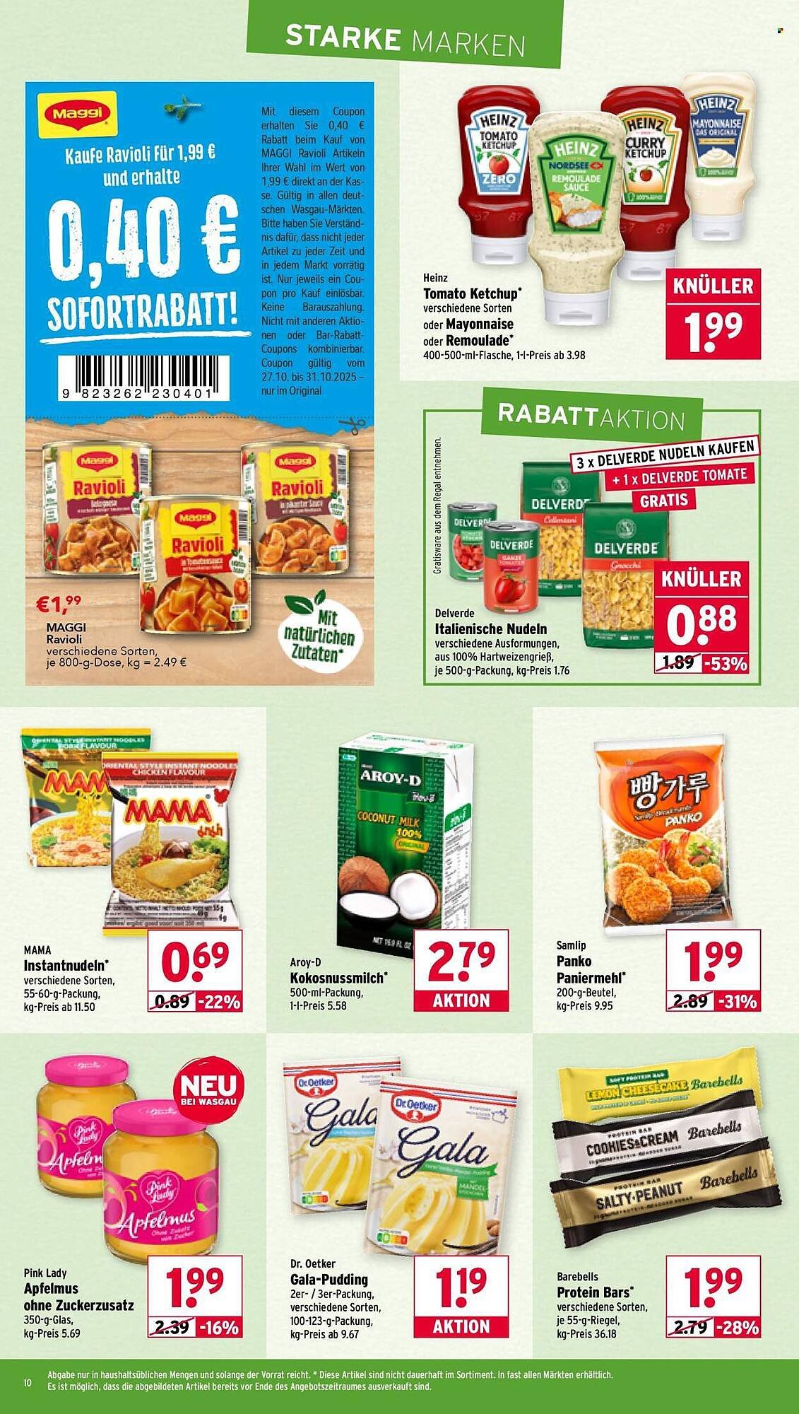 Wasgau Prospekt (2025-10-27 - 2025-10-31)