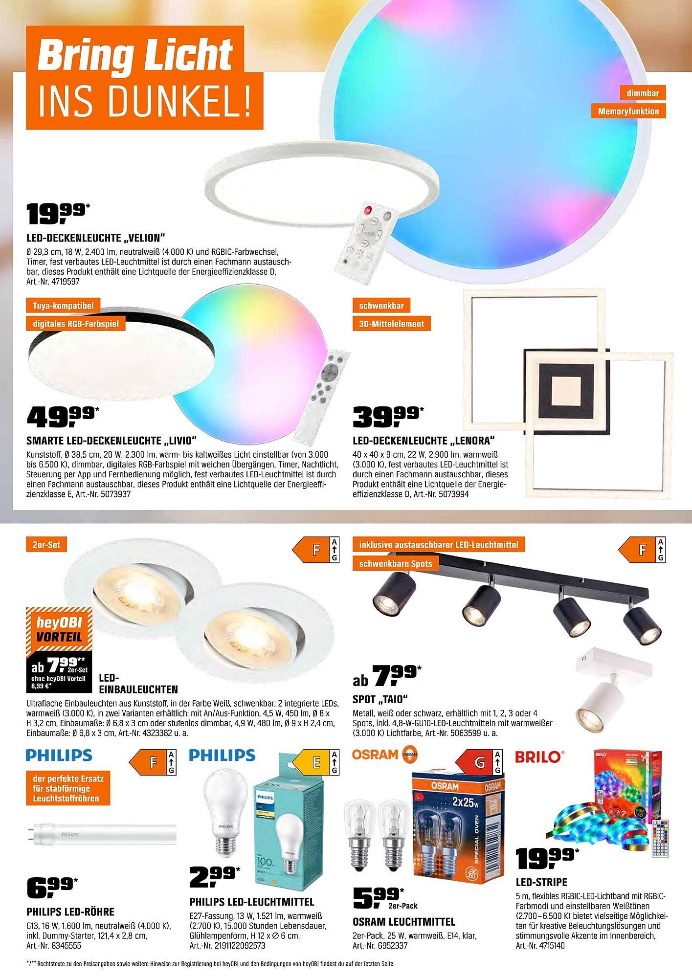 OBI Prospekt (2025-10-31 - 2025-11-16)